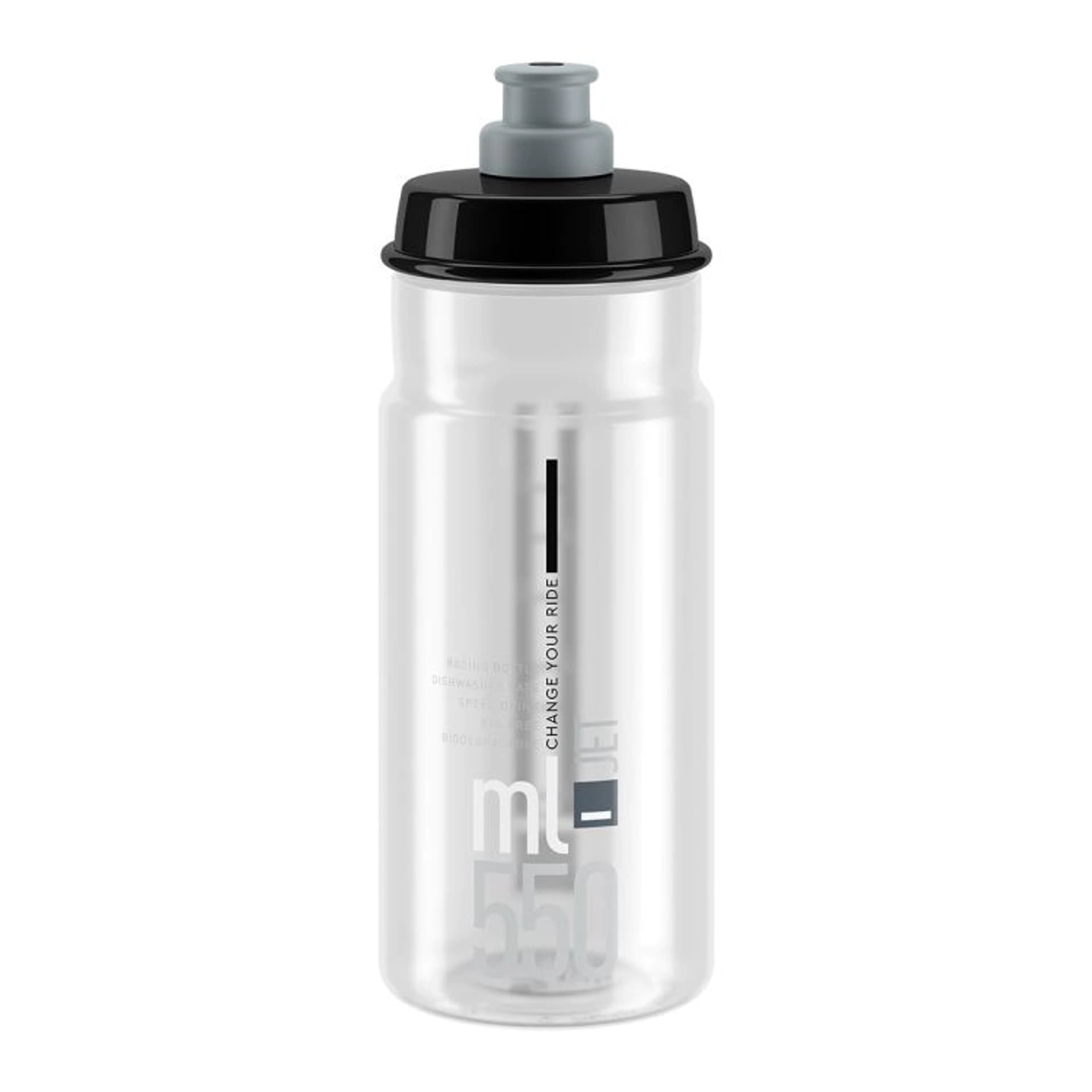 

Elite Bidon Jet Clear Szary 550ml