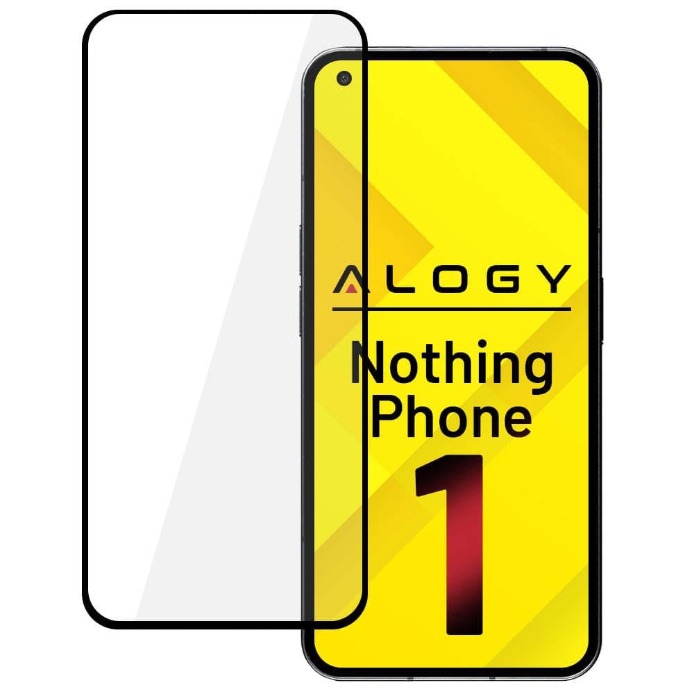 

Szkło hartowane 9H Alogy Full Glue do etui case friendly do Nothing Phone 1