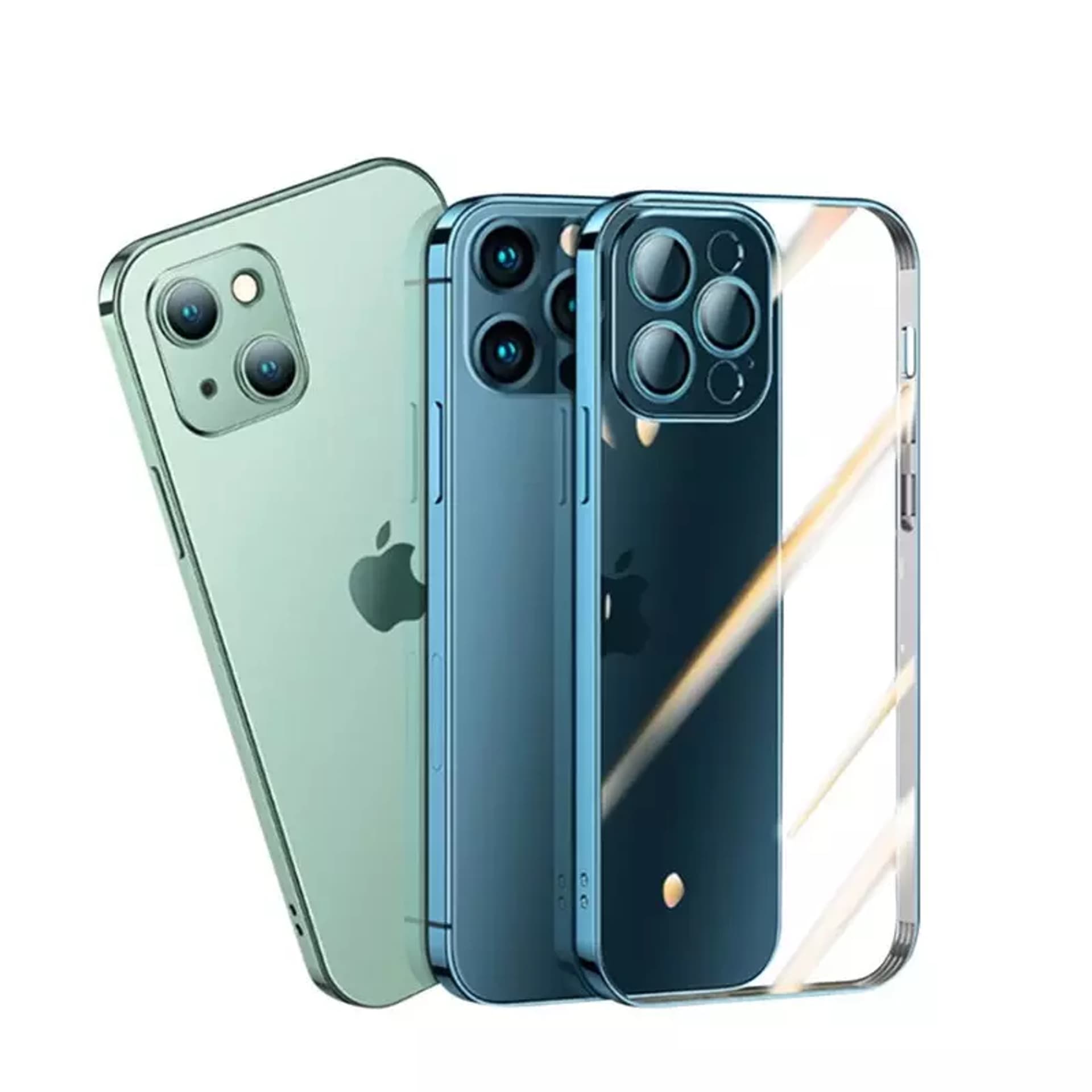 

Joyroom Chery Mirror Case etui pokrowiec do iPhone 13 obudowa z metaliczną ramką czarny (JR-BP907 black)