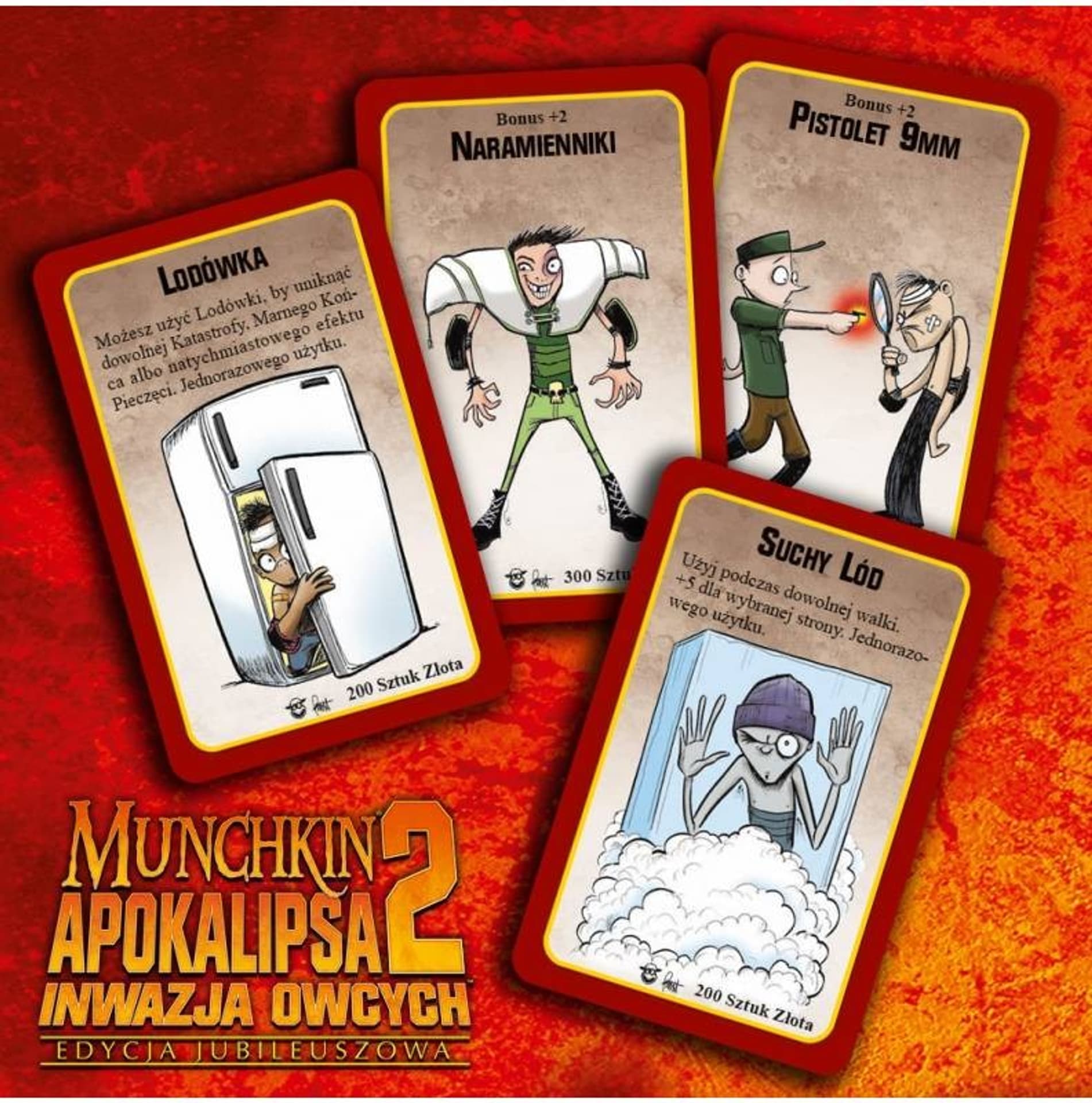 

Gra Munchkin Apokalipsa 2 Edycja Jubileuszowa