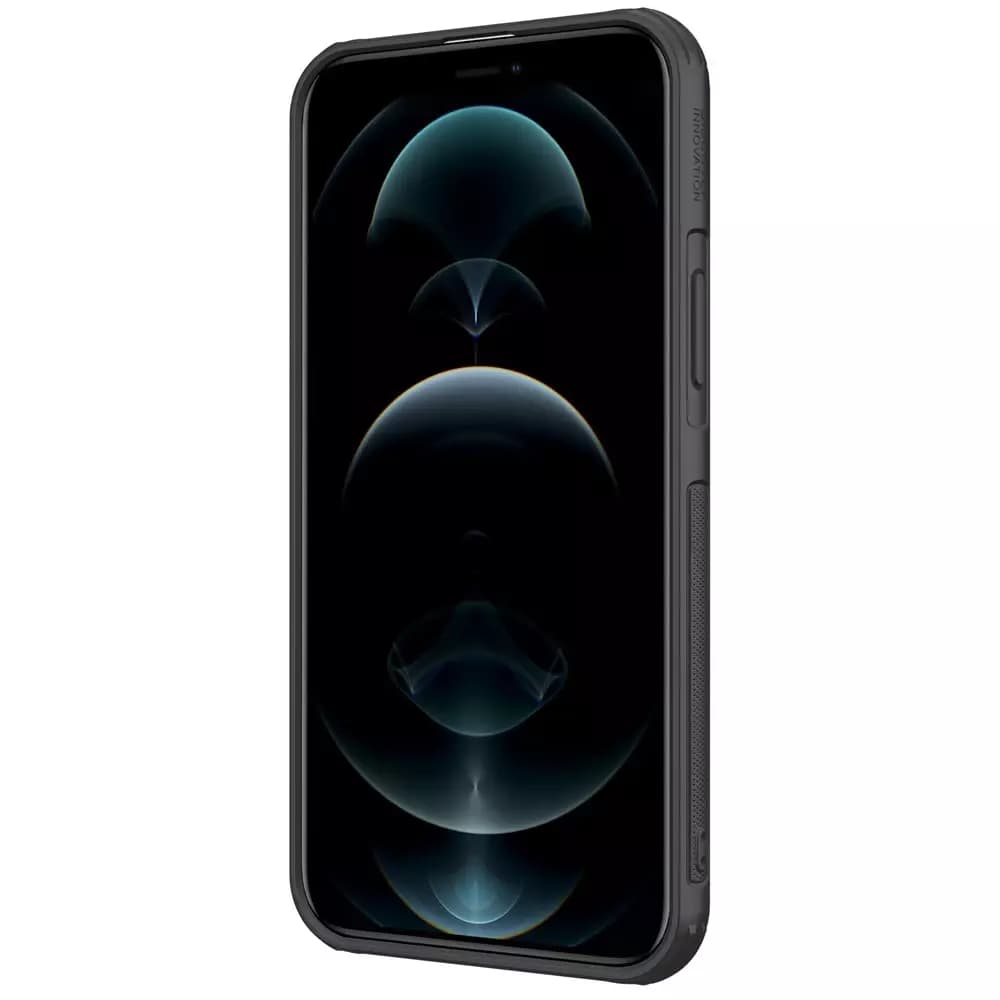 

Nillkin Cyclops Case wytrzymałe etui z osłoną na aparat i składaną podstawką iPhone 13 Pro Max czarny