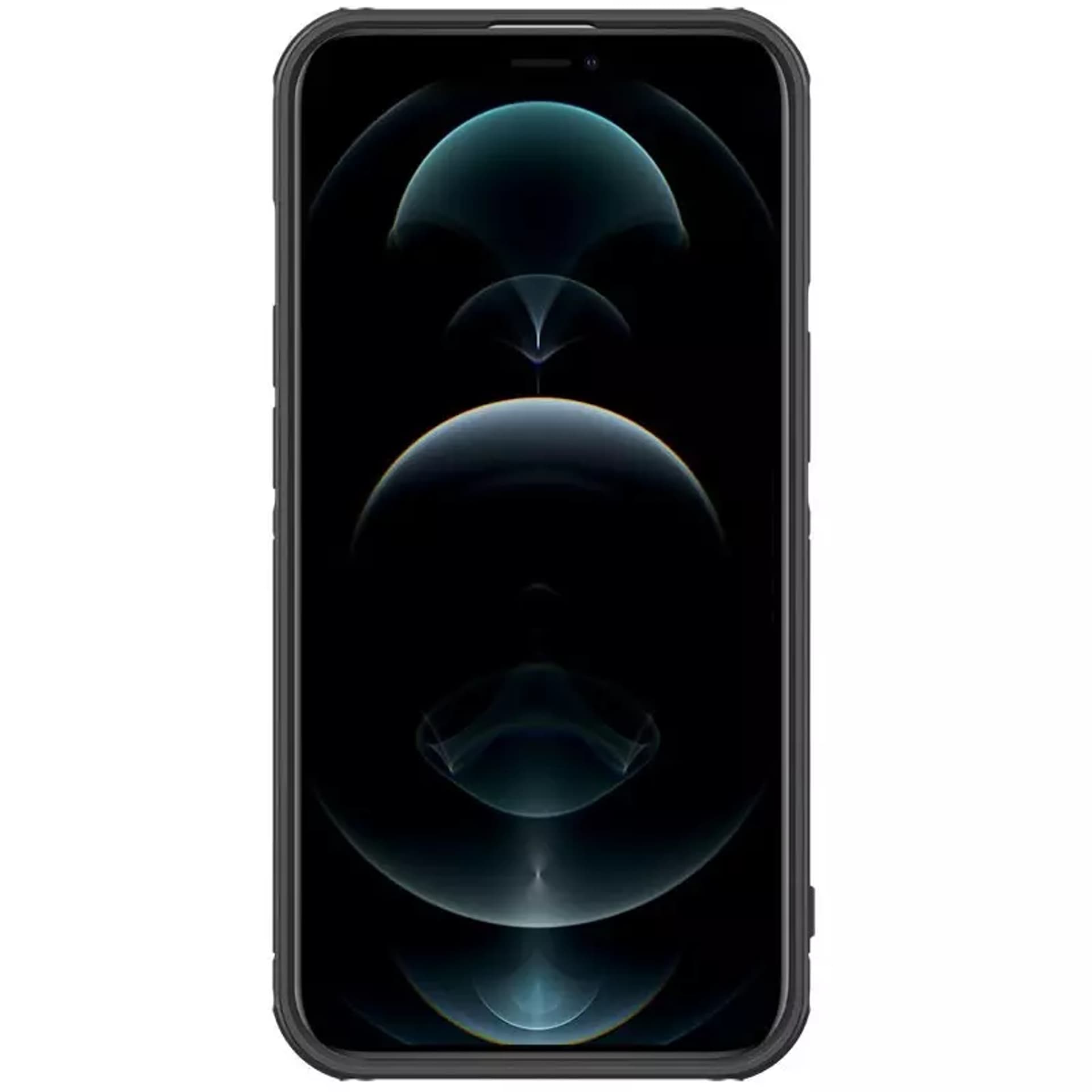 

Nillkin Cyclops Case wytrzymałe etui z osłoną na aparat i składaną podstawką iPhone 13 czarny