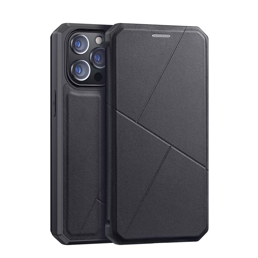 

DUX DUCIS Skin X kabura etui pokrowiec z klapką iPhone 13 Pro Max czarny