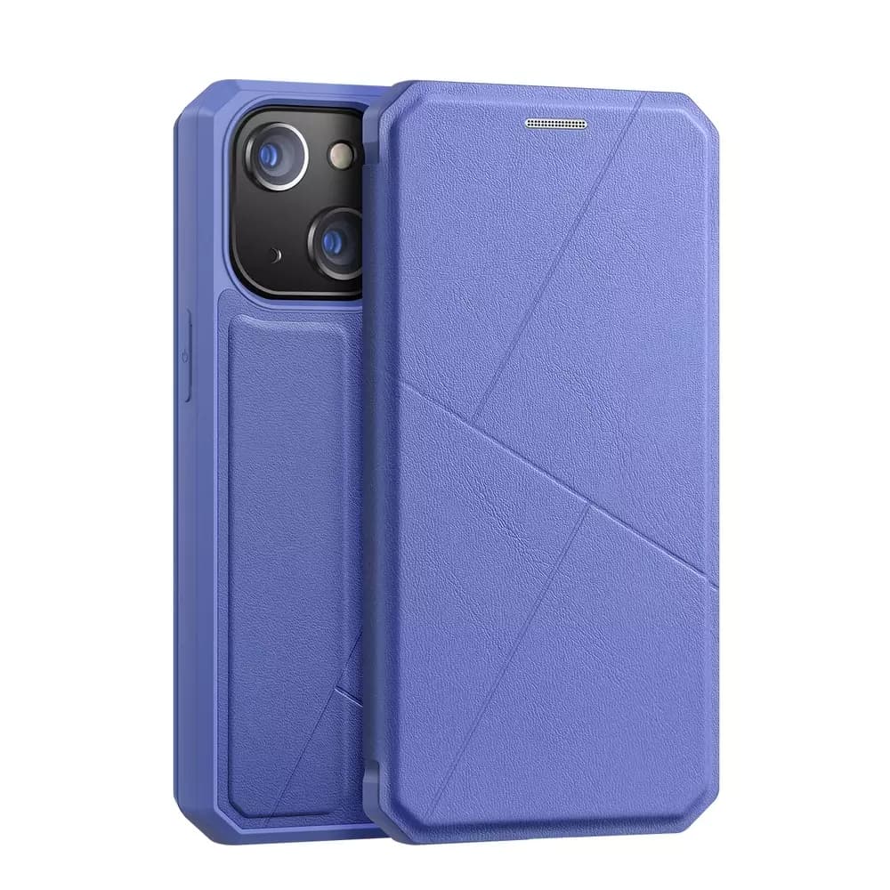 

DUX DUCIS Skin X kabura etui pokrowiec z klapką iPhone 13 niebieski