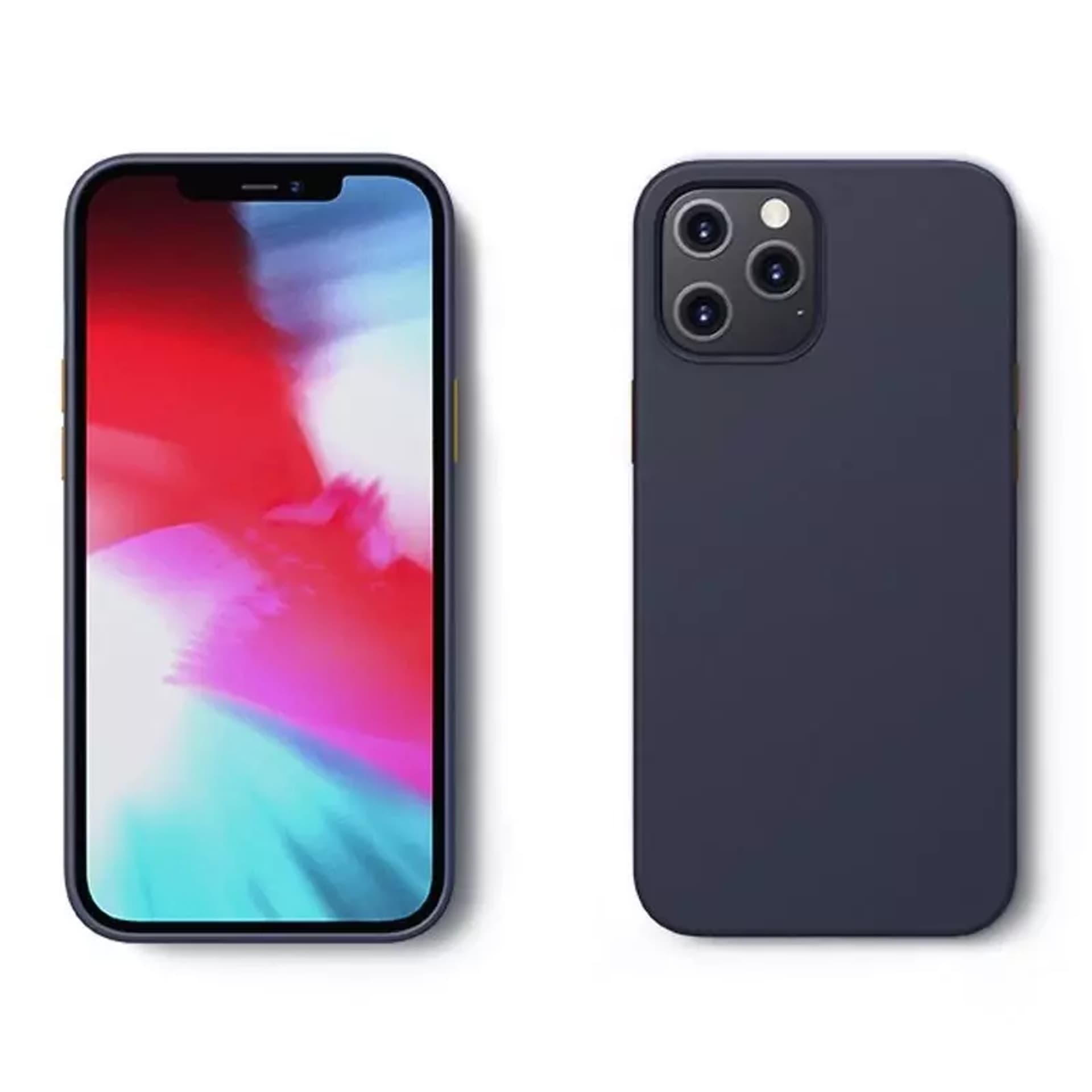 

Joyroom Color Series ochronne etui do iPhone 12 Pro Max niebieski (JR-BP800)