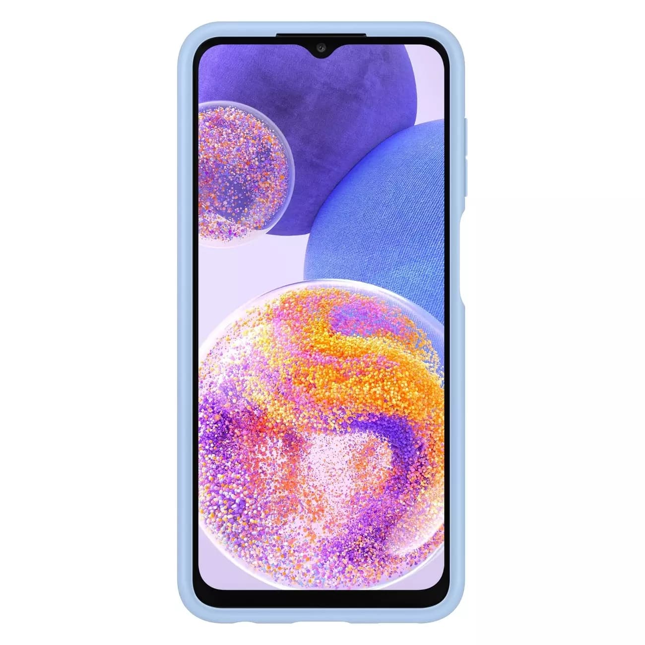 

Samsung Card Slot Cover etui do Samsung Galaxy A23 silikonowy pokrowiec portfel na kartę niebieski (EF-OA235TLEGWW)