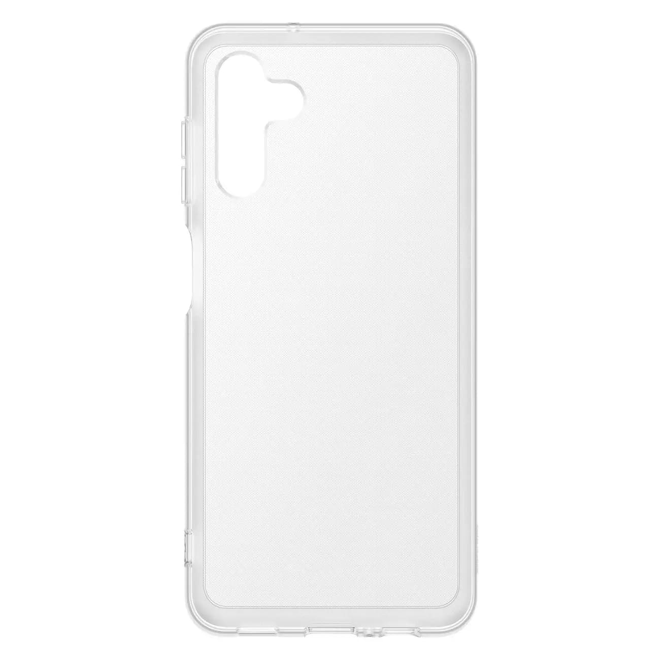 

Samsung Soft Clear Cover wytrzymałe etui z żelową ramką i wzmocnionym tyłem Samsung Galaxy A13 5G przezroczysty (EF-QA136TTEGWW)