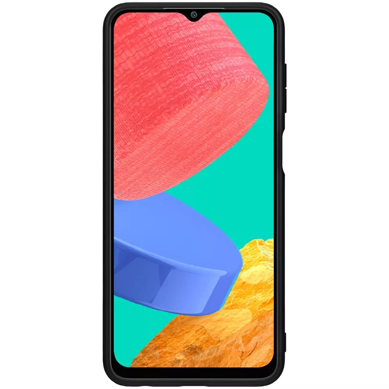 

Nillkin Textured Case wytrzymałe wzmocnione etui z żelową ramką i nylonem na tyle Samsung Galaxy M33 5G czarny