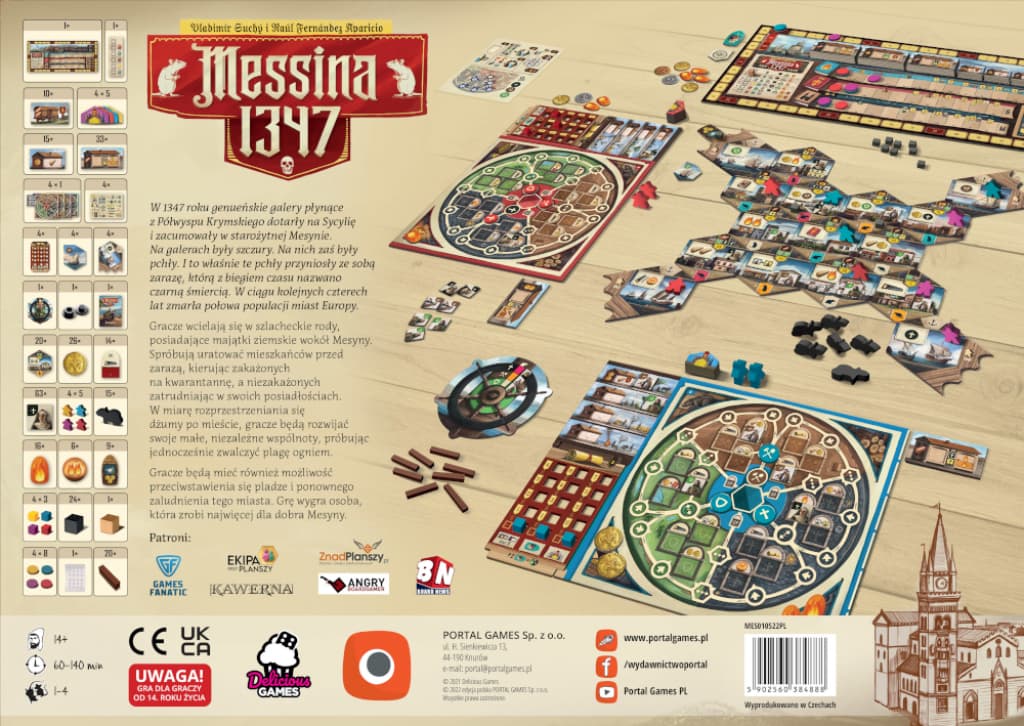 

GRA MESSINA 1347 - PORTAL GAMES