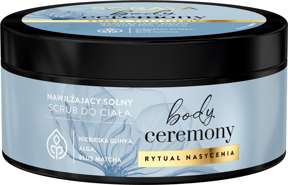 

Soraya Body Ceremony Nawilżający Solny Scrub do ciała - Rytuał Pobudzenia 200g