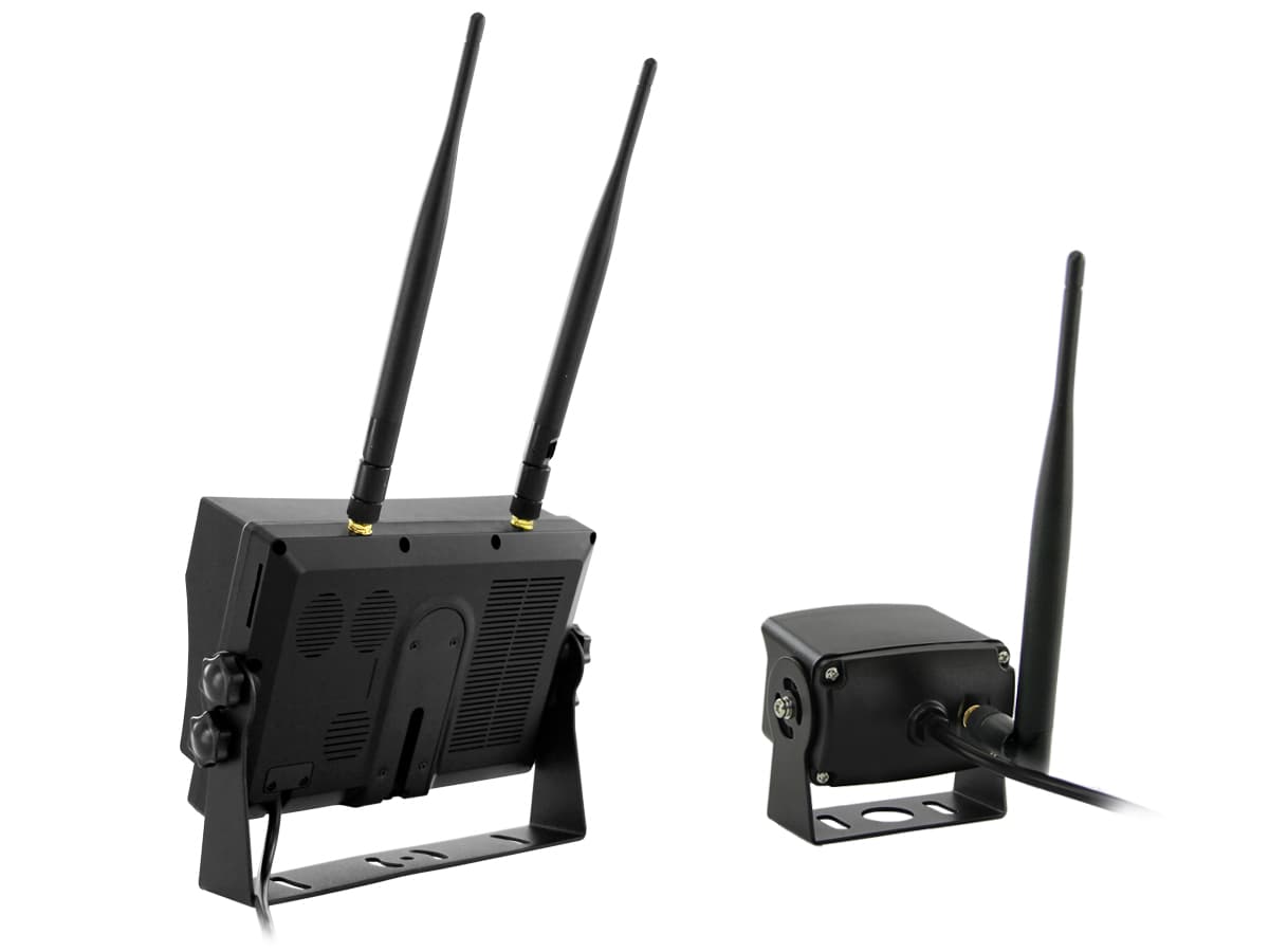 

Bezprzewodowy zestaw cofania z monitorem LED 7cali cali HD oraz kamerą bezprzewodową 12V 24V...
