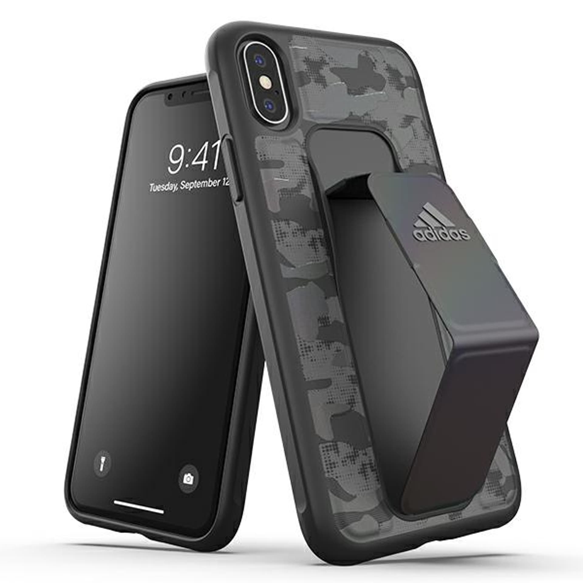 

Adidas SP Grip Case CAMO iPhone Xs Max czarny/black 35026