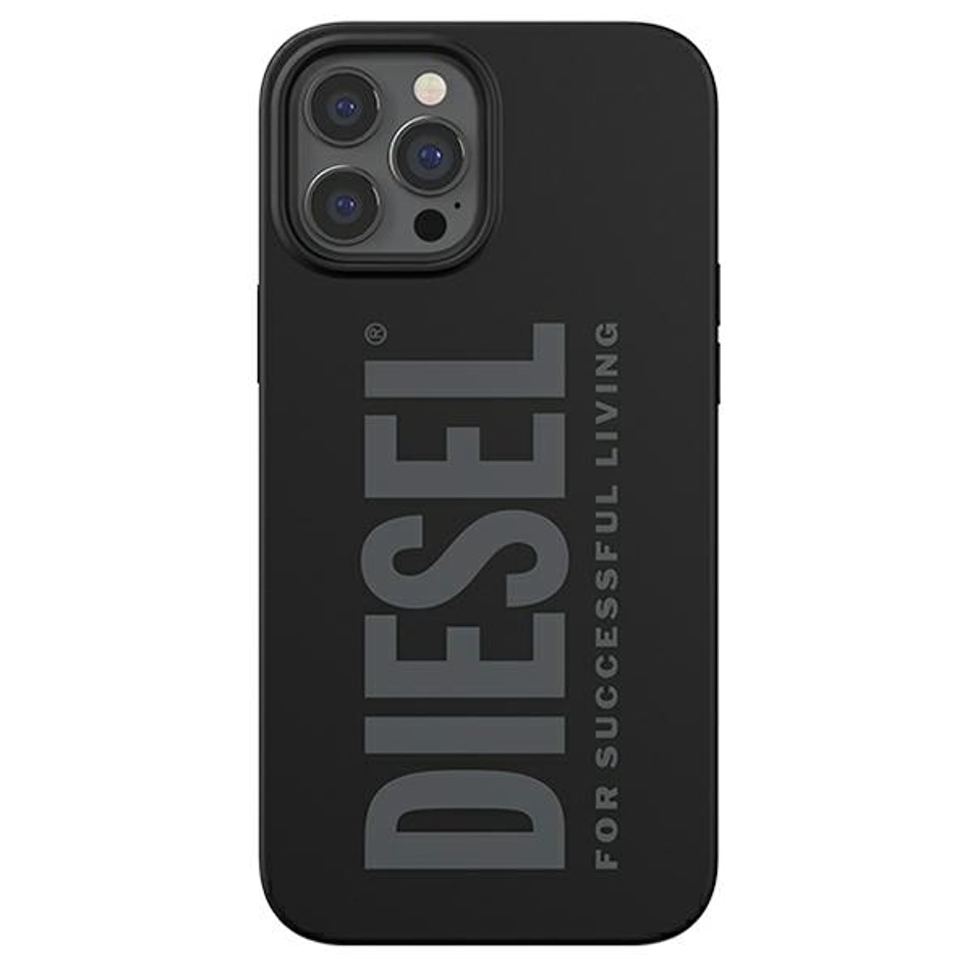 

Diesel Silicone Case iPhone 12/12 Pro czarny/black 44277