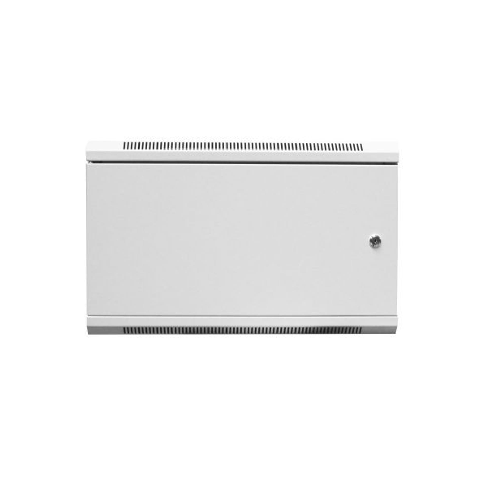 

Szafa wisząca jednosekcyjna 19 6U 368/600/450mm, drzwi metalowe, szara (RAL7035), zmontowana, Ral7035)/zmontowan