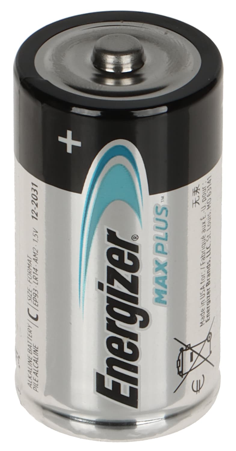 

BATERIA ALKALICZNA BAT-LR14-MAXPLUS*P2 1.5 V LR14 (C) ENERGIZER, C) energize