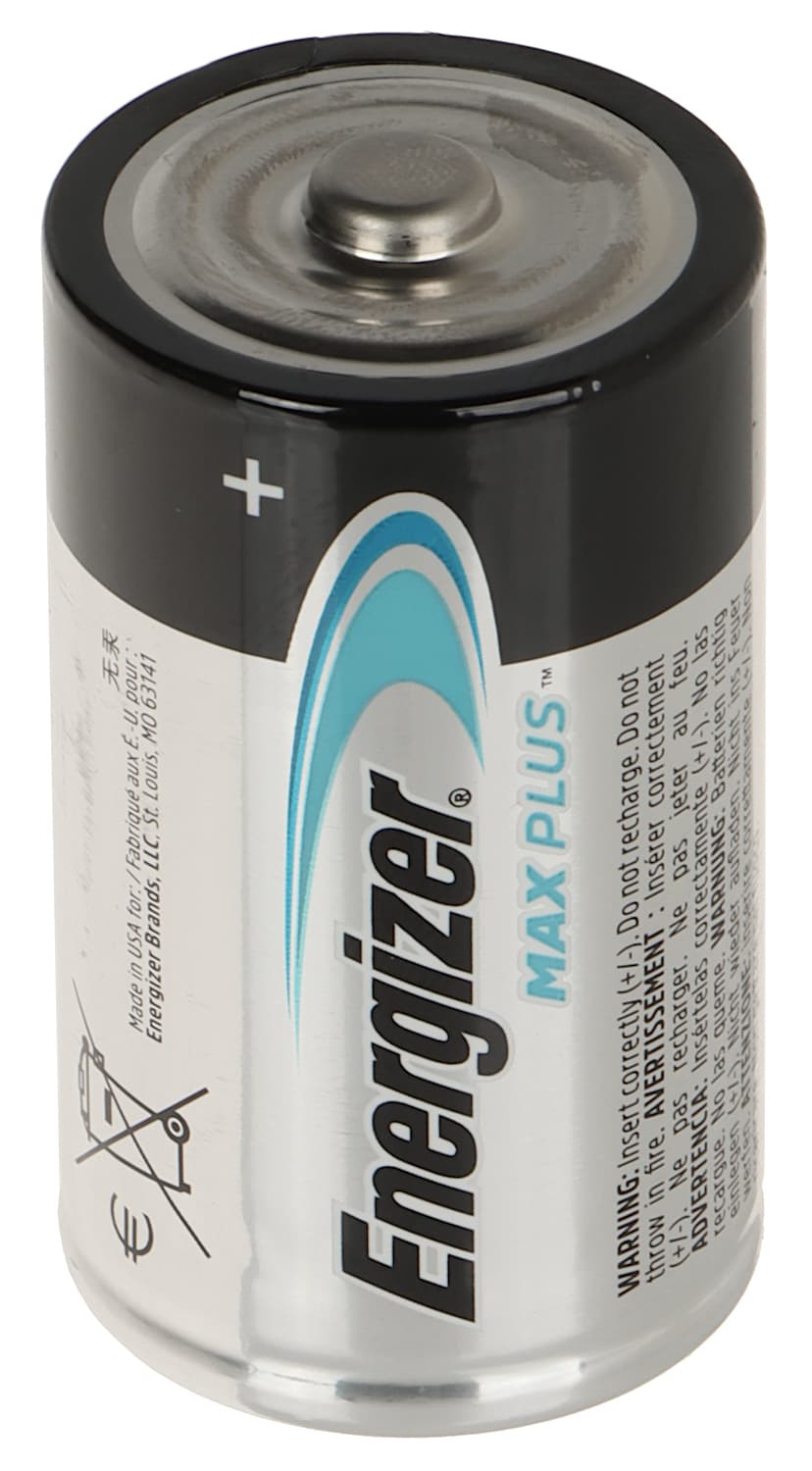 

BATERIA ALKALICZNA BAT-LR20-MAXPLUS*P2 1.5 V LR20 (D) ENERGIZER, D) energize