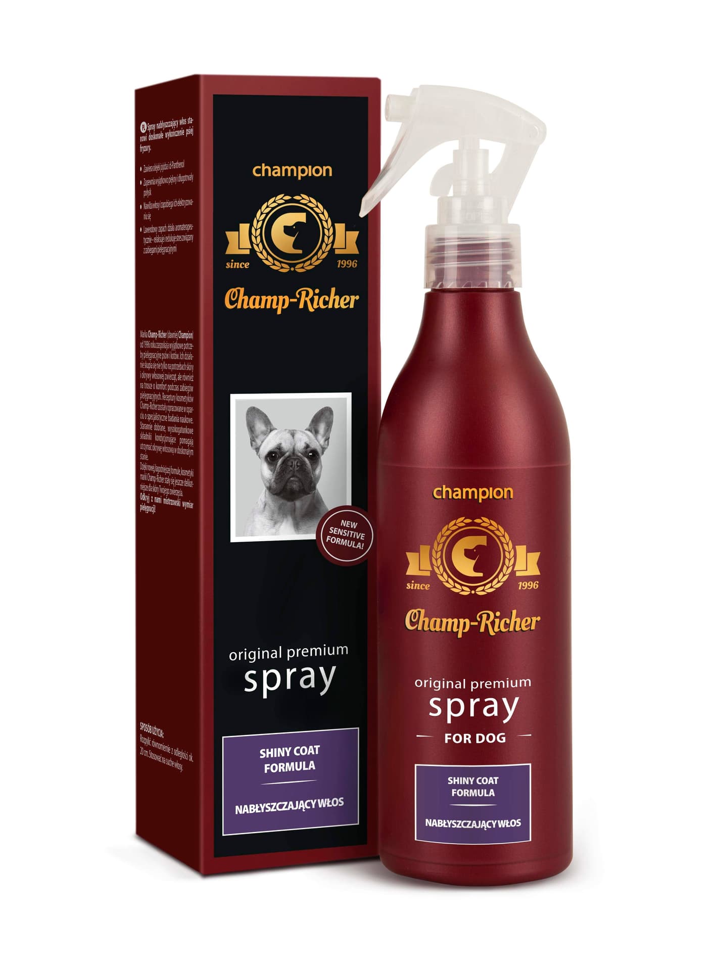 

CHAMP-RICHER (CHAMPION) spray nabłyszczający włos 250 ml