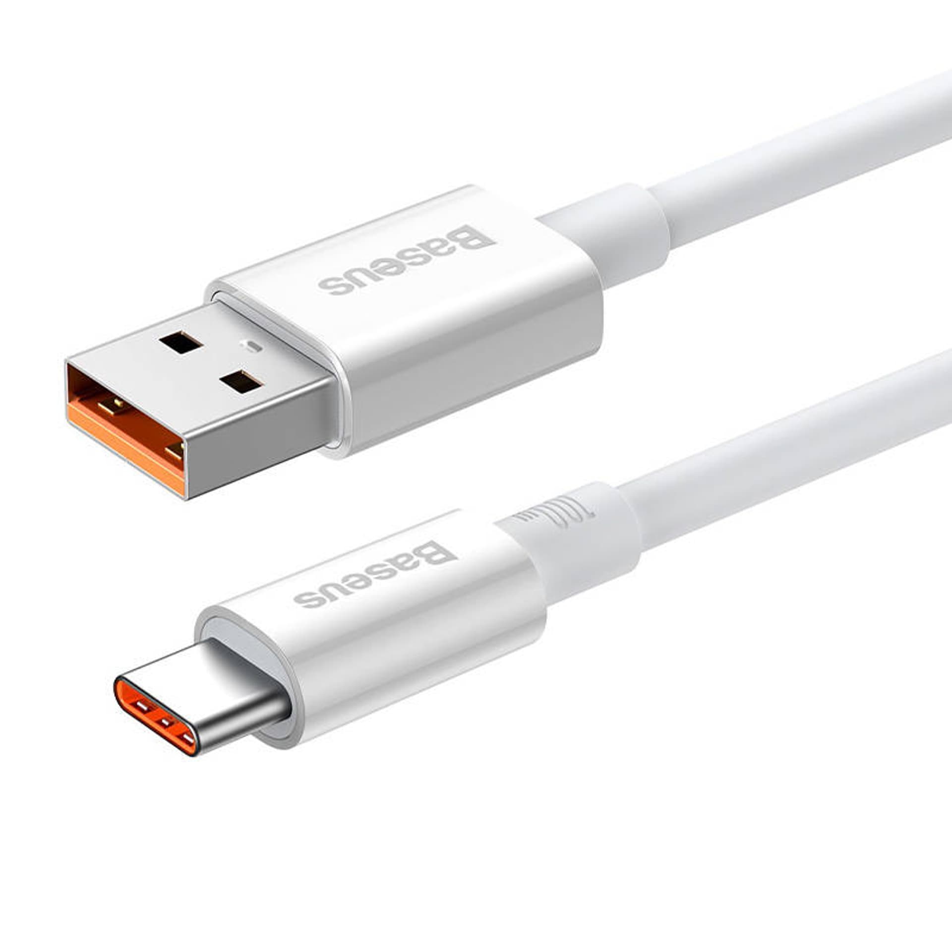

Kabel USB do USB-C Baseus Superior Series, 100W, 1m (biały)
