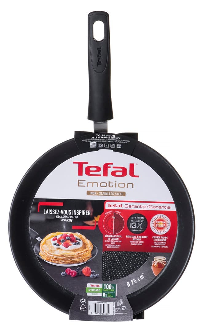 

Patelnia naleśnikowa TEFAL Emotion 25 cm E30038