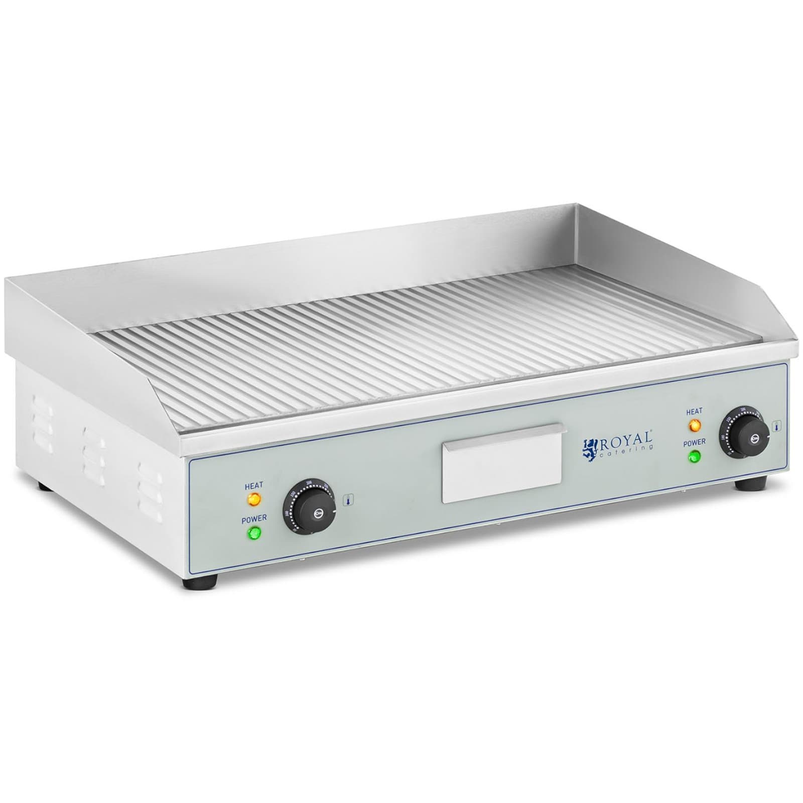 

Grill elektryczny płyta grillowa ryflowana podwójna 400 x 730 mm 2 x 2000 W