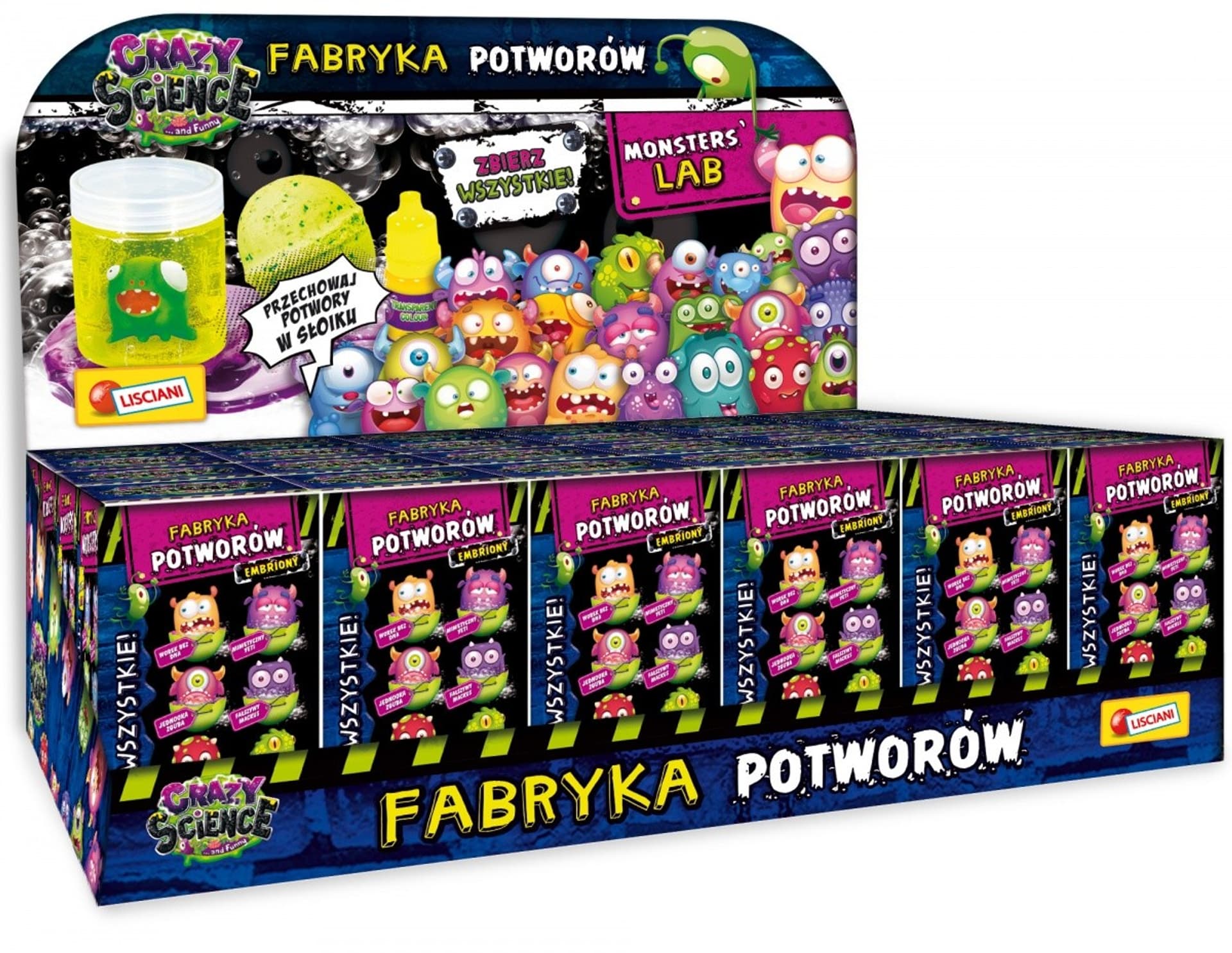 

Figurka Crazy Science Fabryka potworów-Embrion