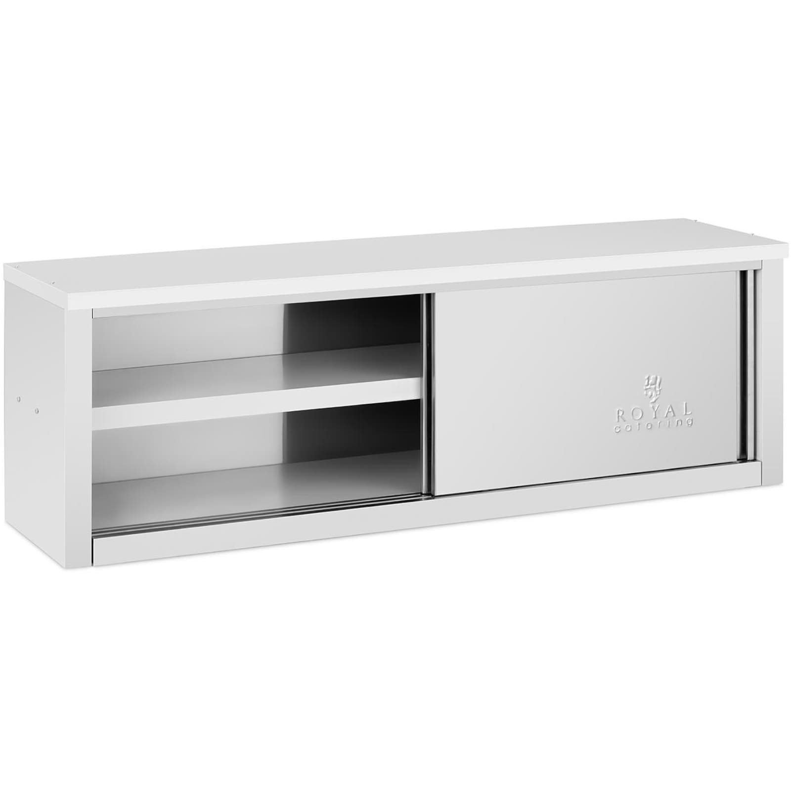 

Szafa ścienna gastronomiczna z drzwiami przesuwanymi STAL 170 kg 150 x 40 x 50 cm
