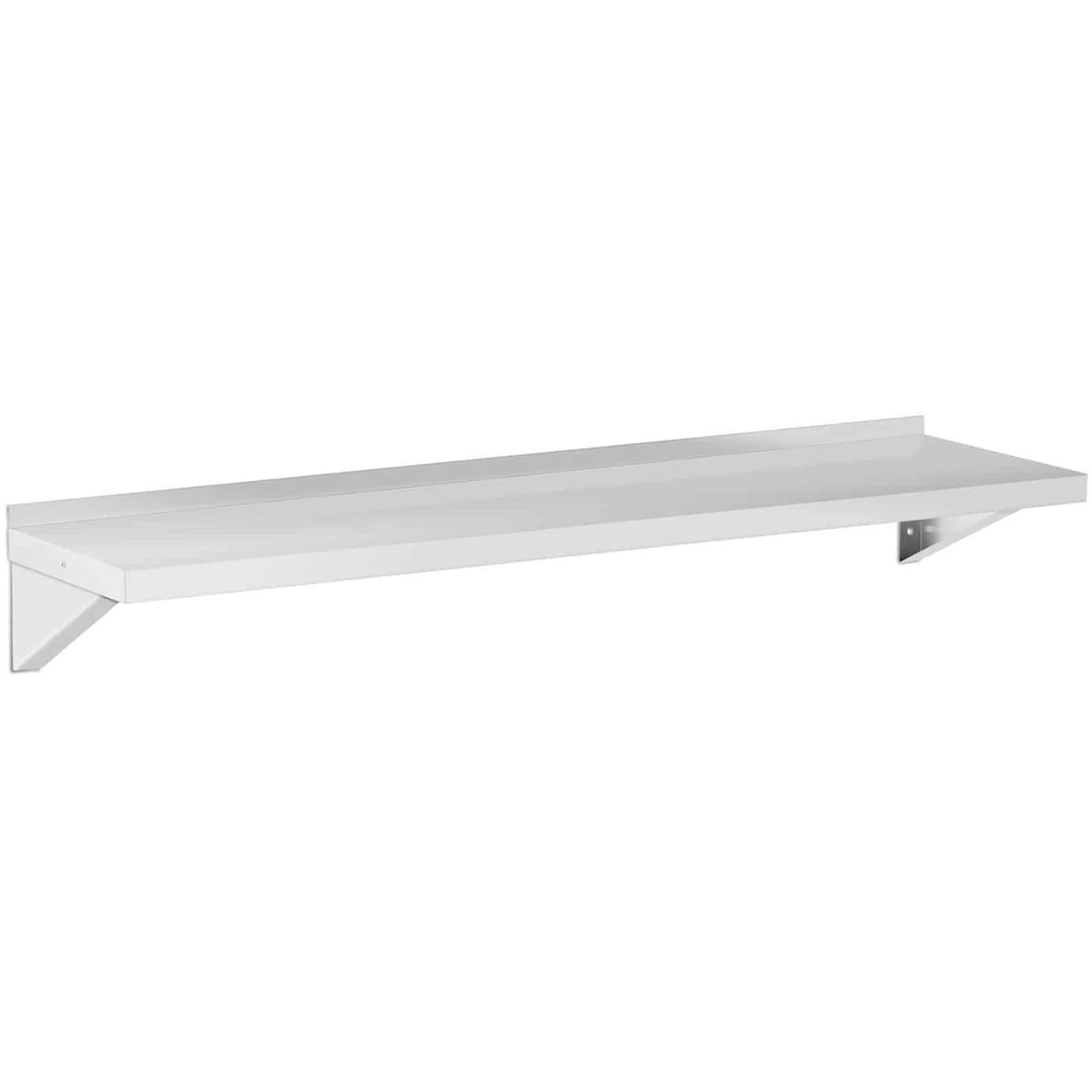 

Półka ścienna wisząca kuchenna ze stali do 80 kg 150 x 40 cm