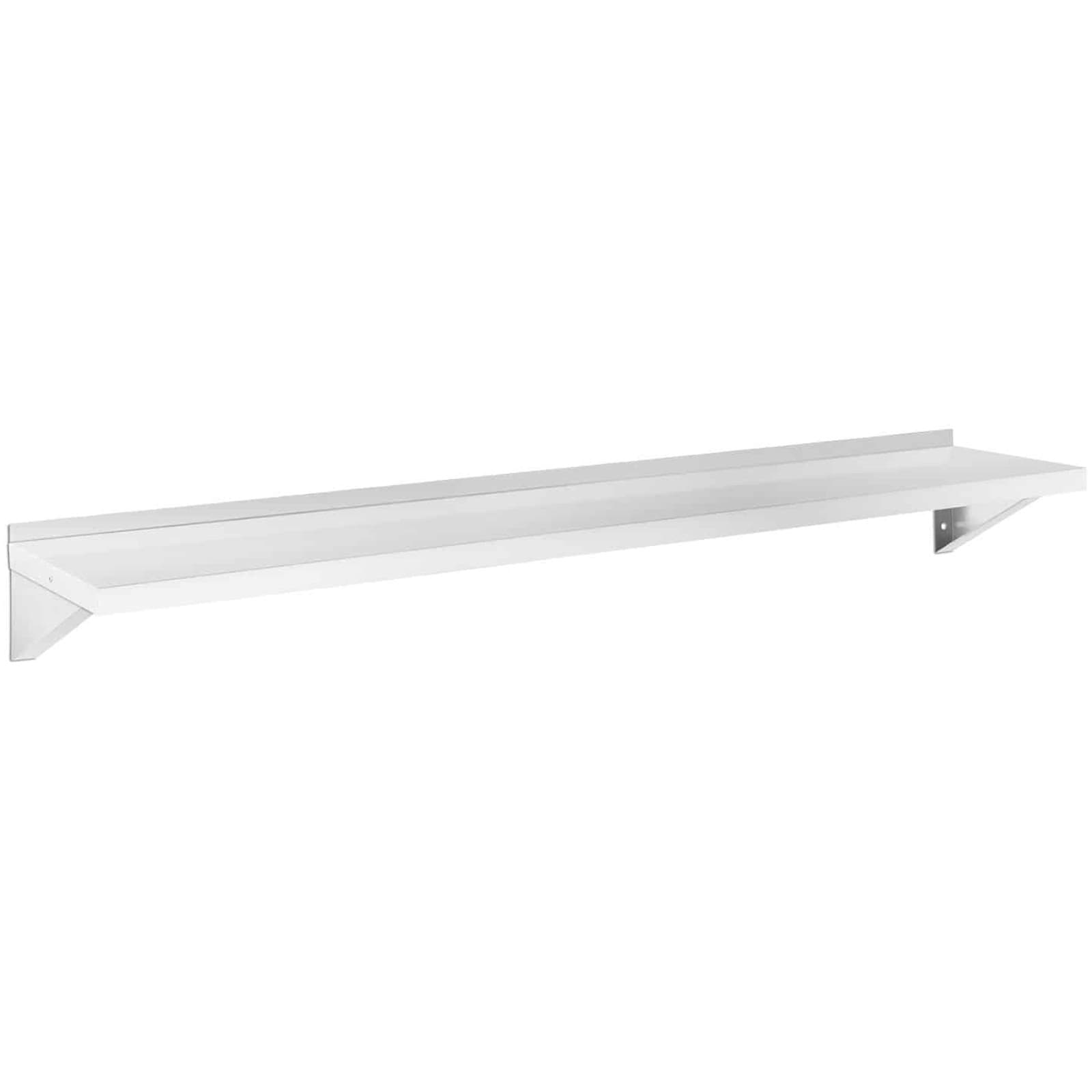 

Półka ścienna wisząca kuchenna ze stali do 80 kg 180 x 40 cm