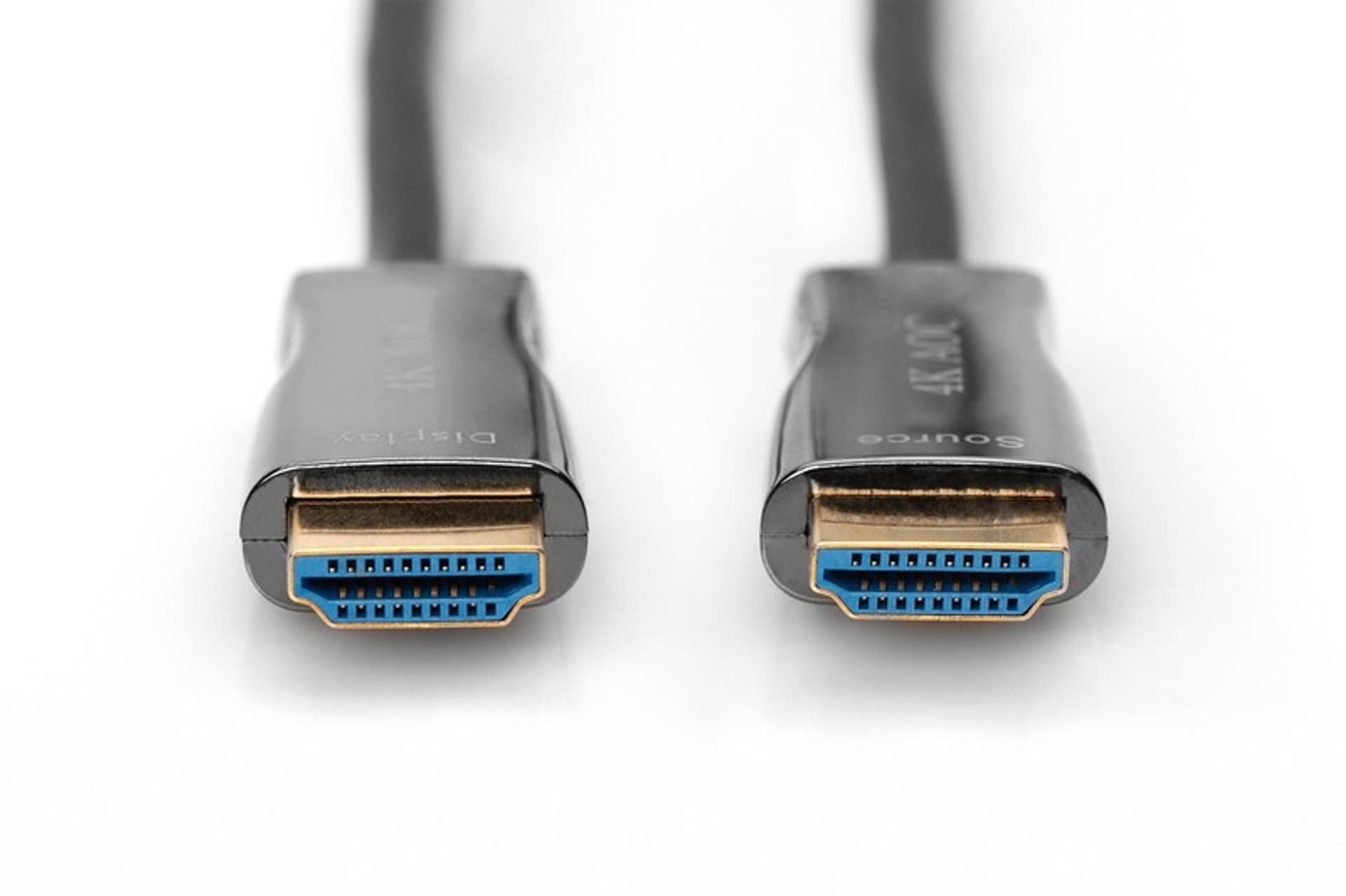 

Kabel połączeniowy hybrydowy AOC HDMI 2.0 Premium HighSpeed 4K/60Hz UHD HDMI A/HDMI A M/M czarny 15m