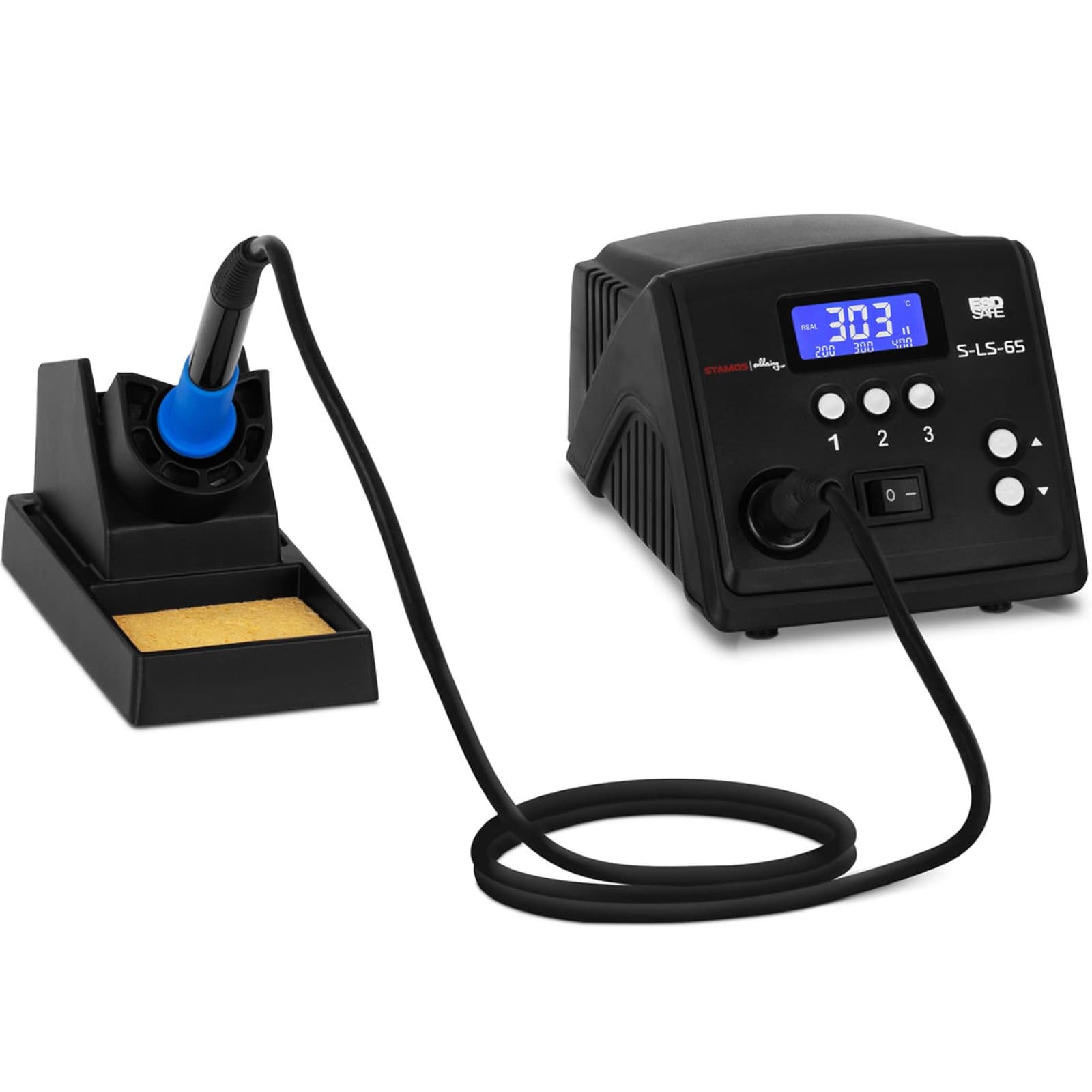 

Stacja lutownicza cyfrowa ESD LCD 150-450C 230 V 60 W