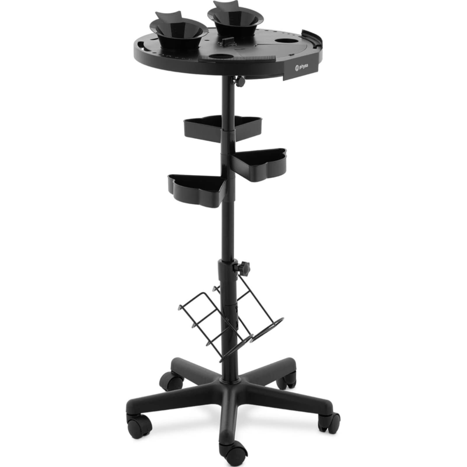 

Wózek pomocnik fryzjerski regulowany z timertem śr. 458 mm + 2 miski