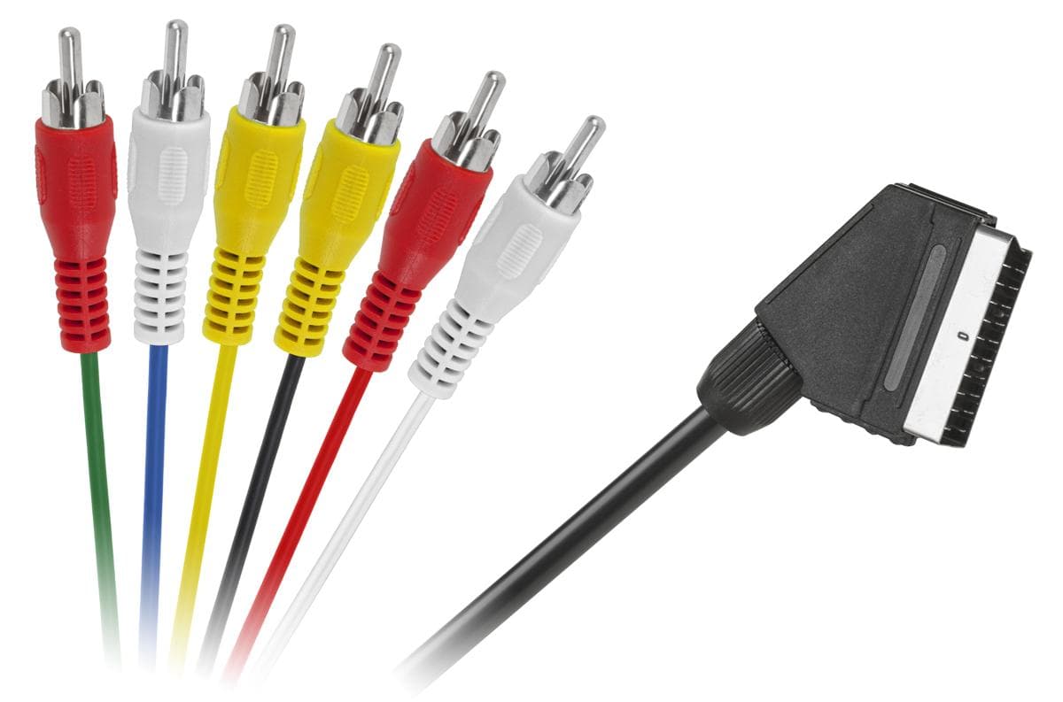 

Kabel EURO - 6 x RCA 1,2m