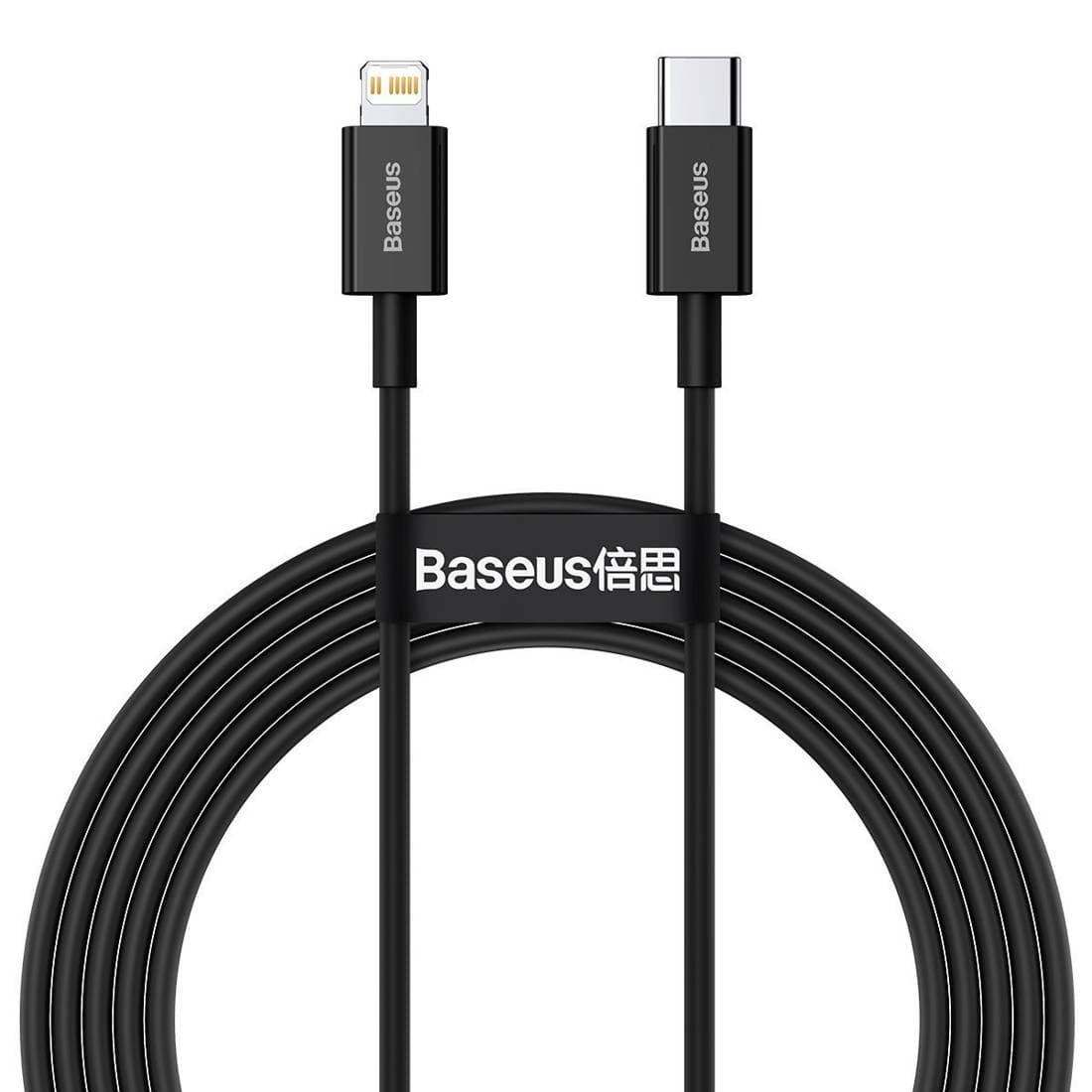 

Baseus kabel usb-c do lightning superior series, 20w, pd, 200 cm czarny
