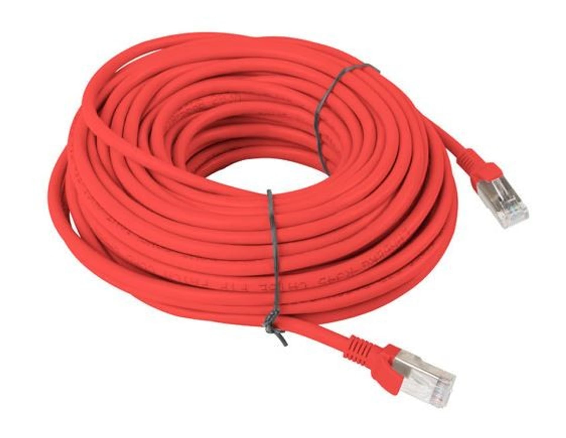 

Kabel PATCHCORD KAT.6 FTP 30M CZERWONY FLUKE PASSED