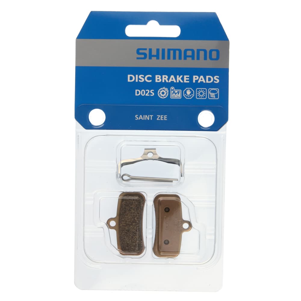 

Metaliczne okładziny hamulcowe Shimano D02S