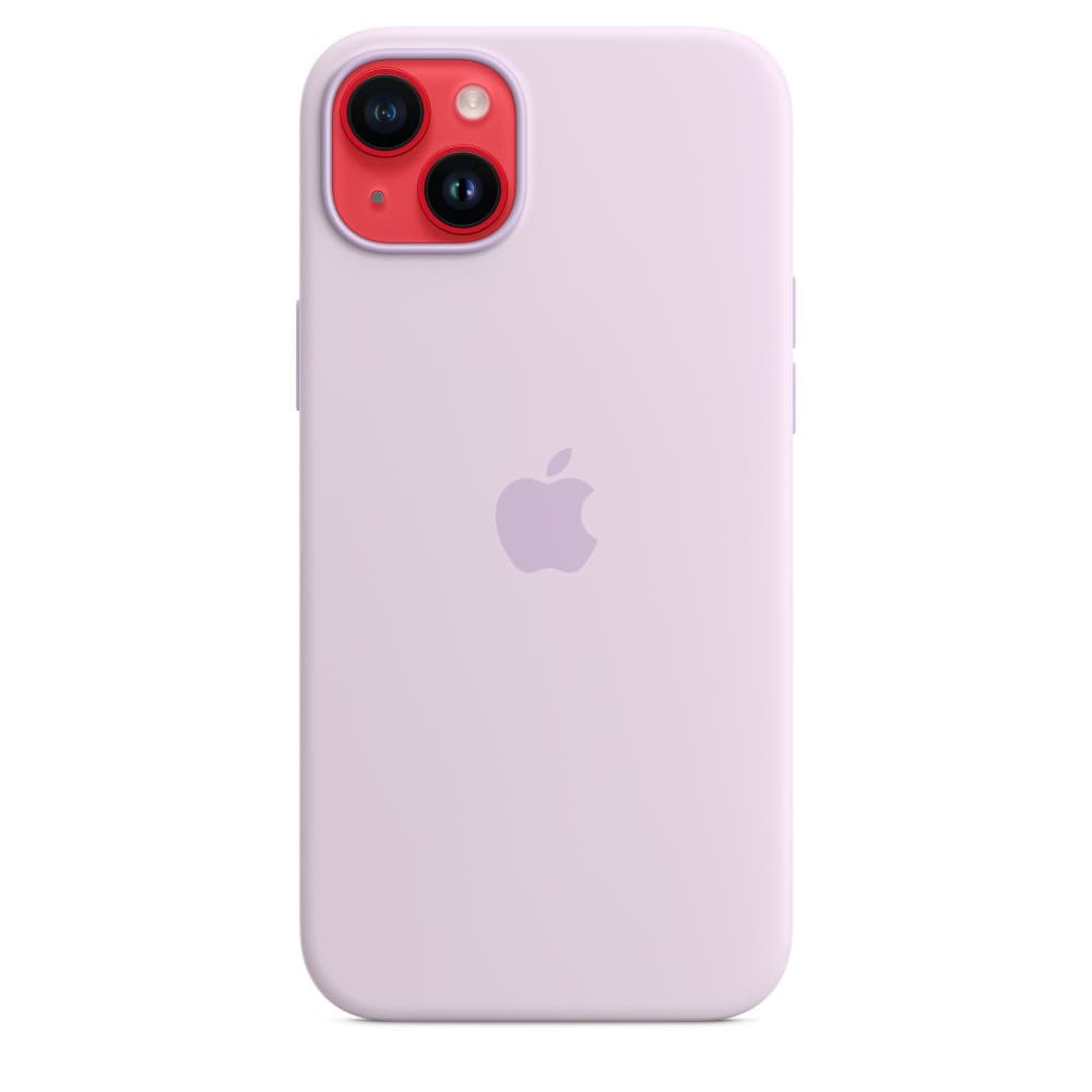 

Etui silikonowe z MagSafe do iPhone 14 Plus - liliowe
