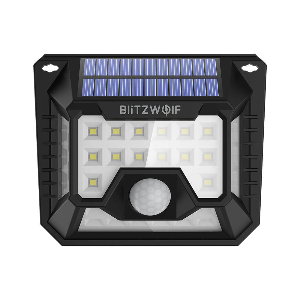 

Zewnętrzna lampa solarna LED Somoreal SM-OLT3 z czujnikiem ruchu i zmierzchu, 1200mAh (2 sztuki)