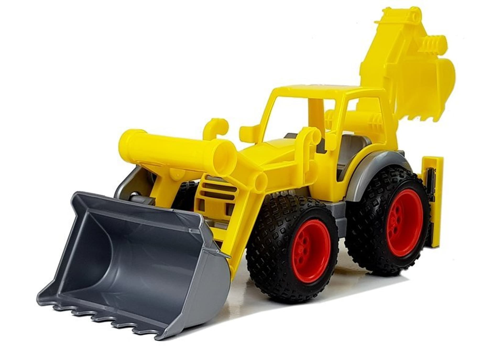

Traktor Koparka Łyżka Gumowe Koła "ConsTruck" 0377