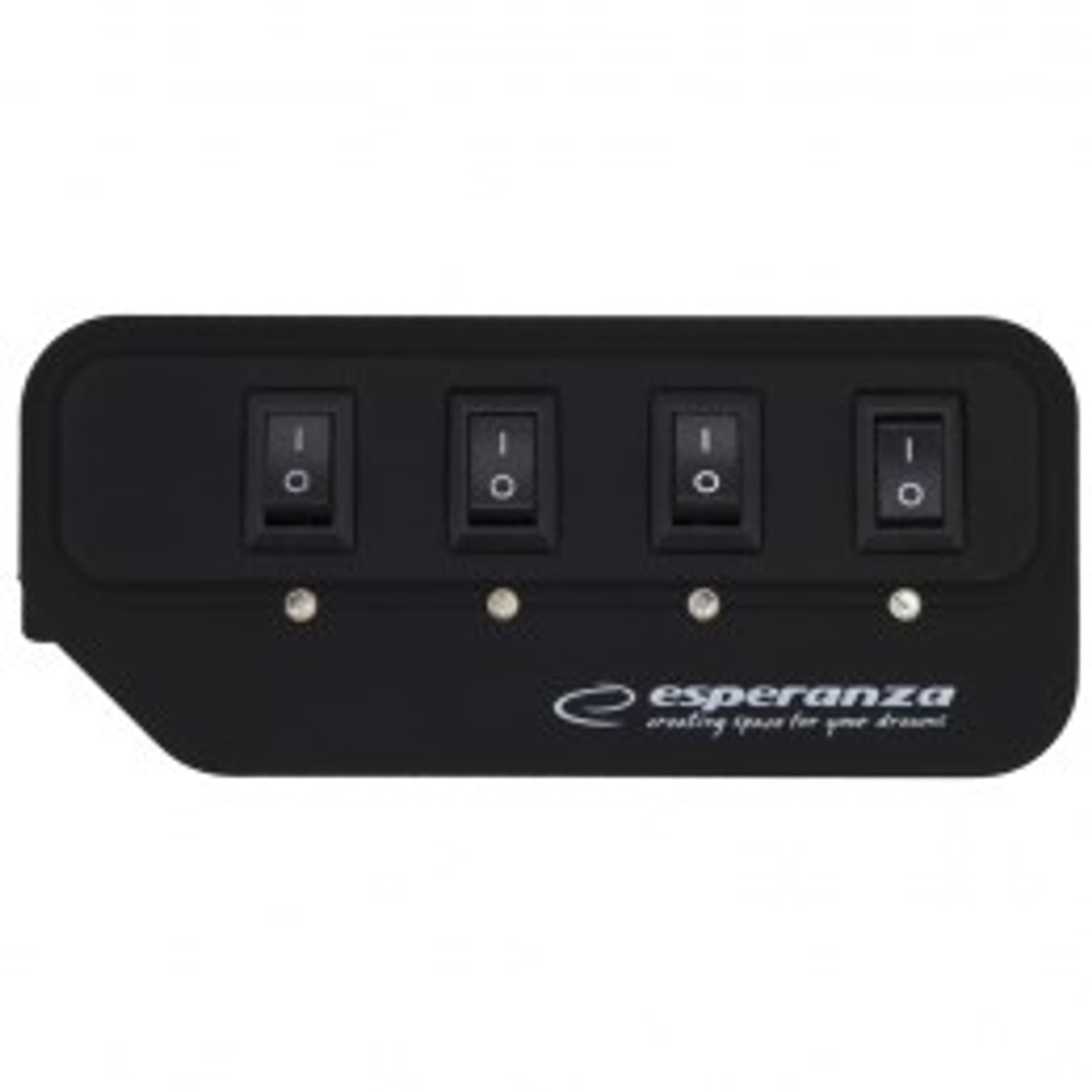 

Rozdzielacz Esperanza EA127 (4x USB 2.0; kolor czarny)