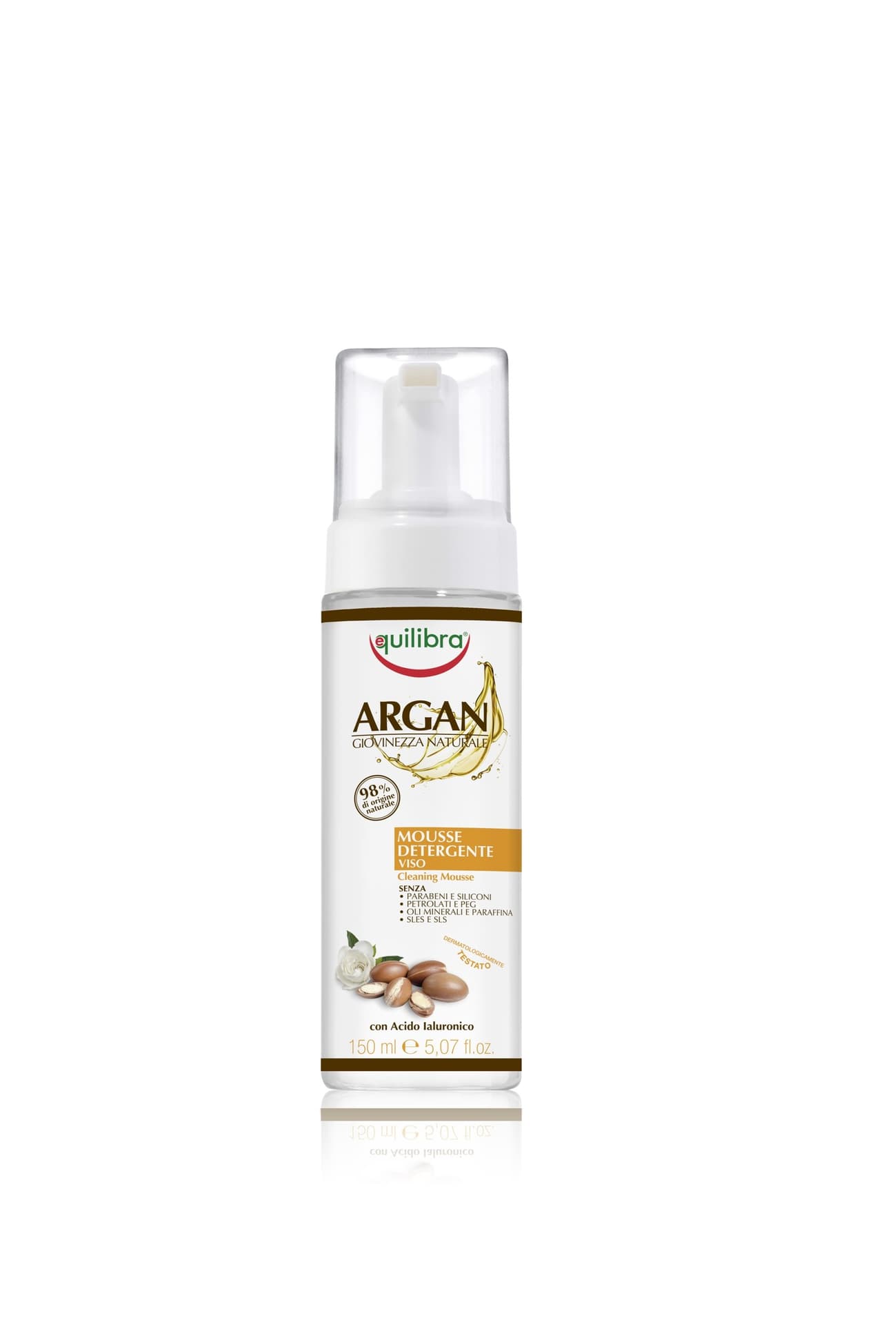 

Equilibra Argan Pianka oczyszczająca do twarzy z arganem 150ml