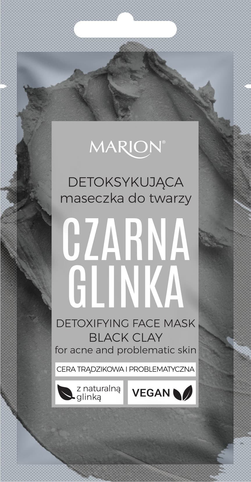 

MARION Glinka Czarna detoksykująca maska d/twarzy