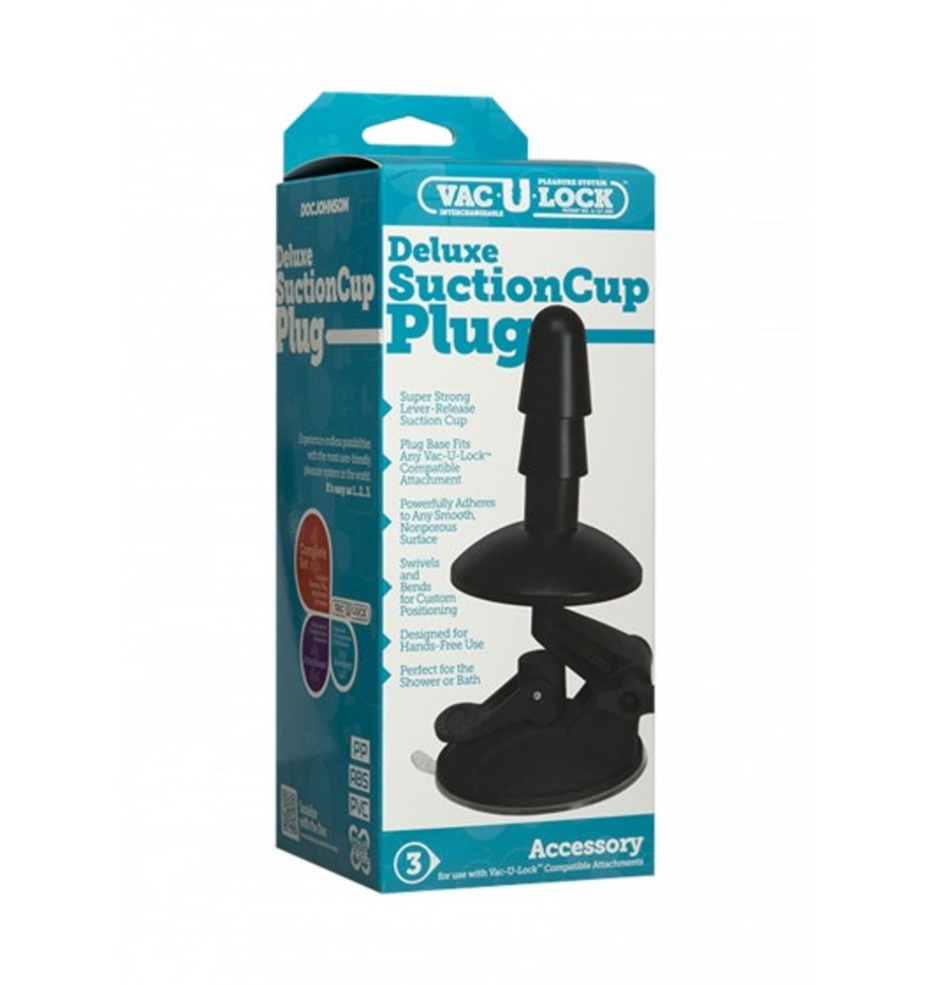 

Doc Johnson Vac-U-Lock Deluxe Suction Cup Plug Accessory