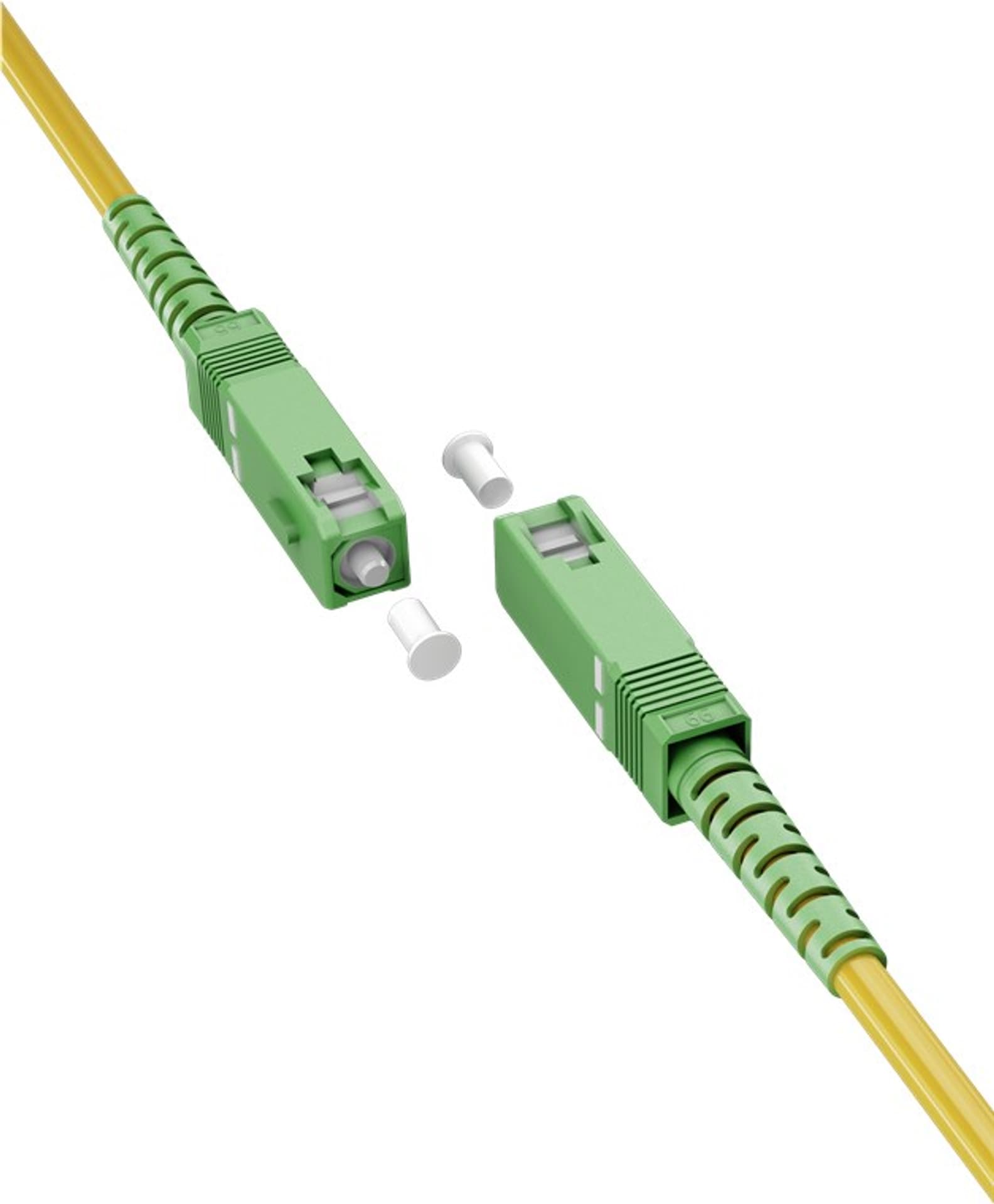 

Patchcord optyczny SIMPLEX OS2 SC-APC Goobay 0,5m