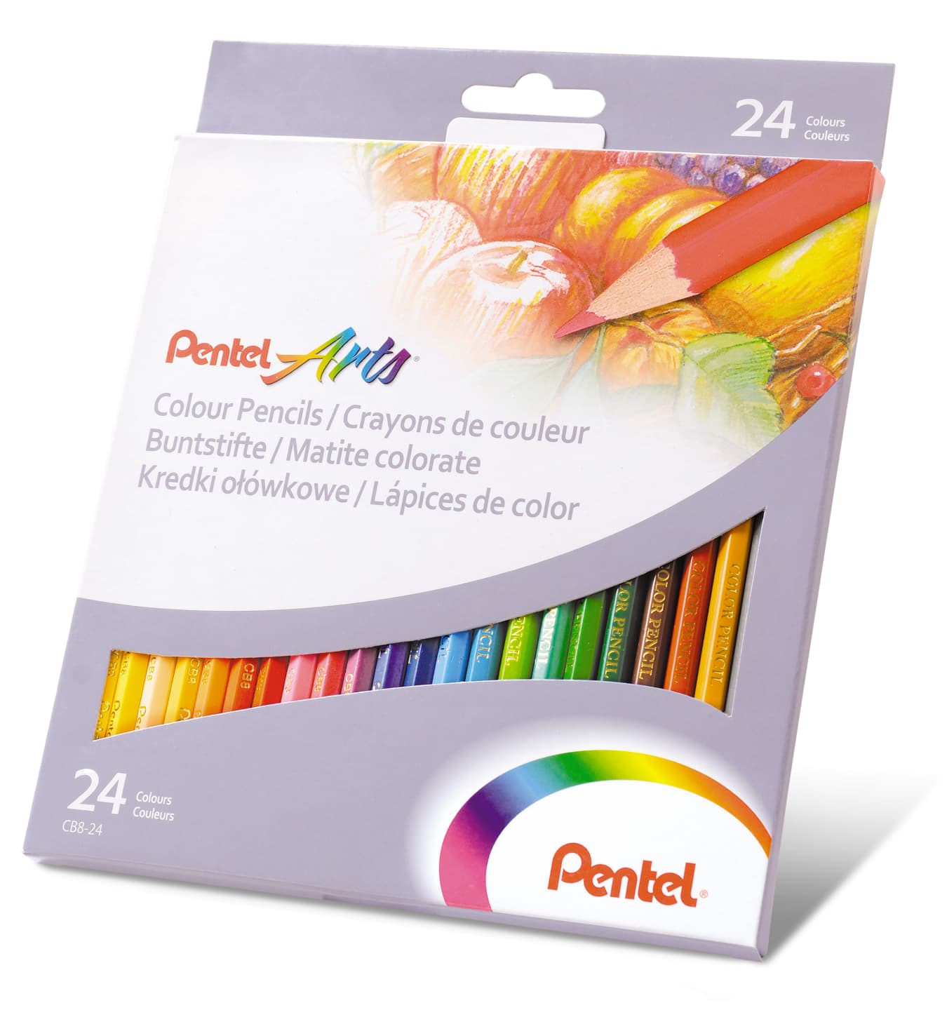 

Zestaw CB8-24 kred.+ołów.aut.+Kurs rysowania PENTEL