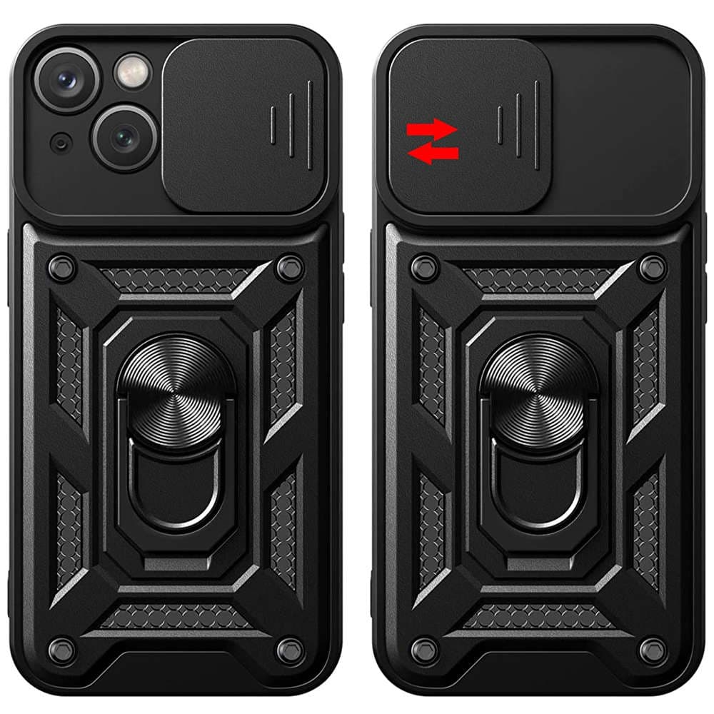

Etui Alogy Camshield Stand Ring z osłonką na aparat do Apple iPhone 14 Plus
