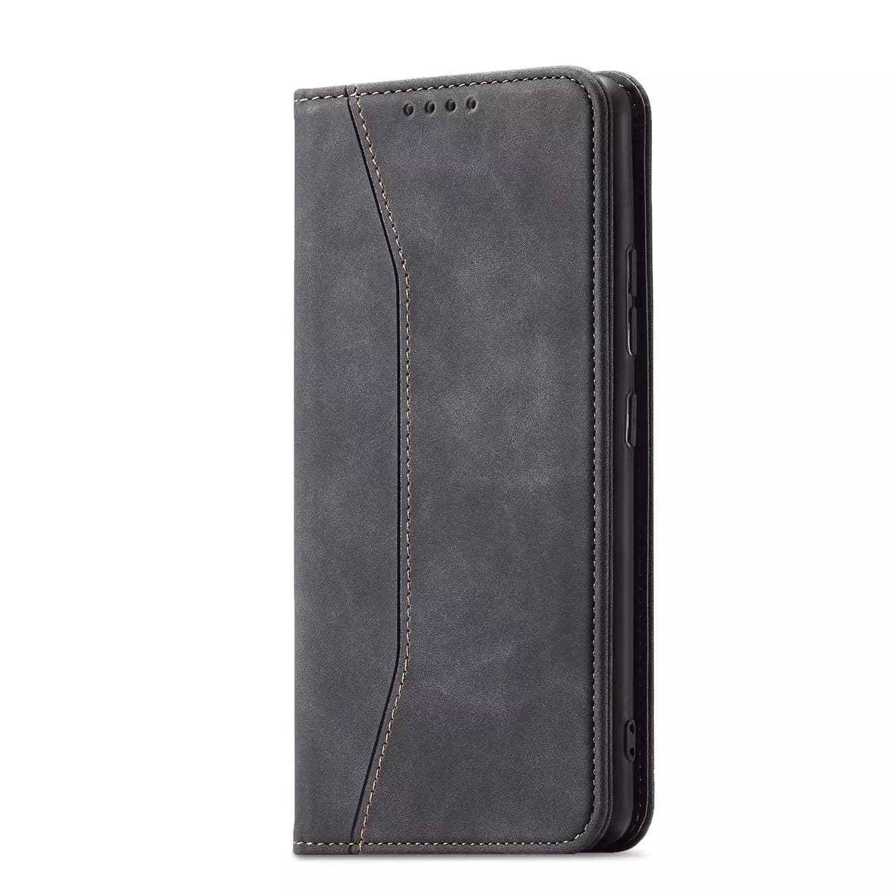 

Magnet Fancy Case etui do Samsung Galaxy S22+ (S22 Plus) pokrowiec portfel na karty kartę podstawka czarny, S22 plus) pokrowiec portfel na karty kartę podstawka czarn