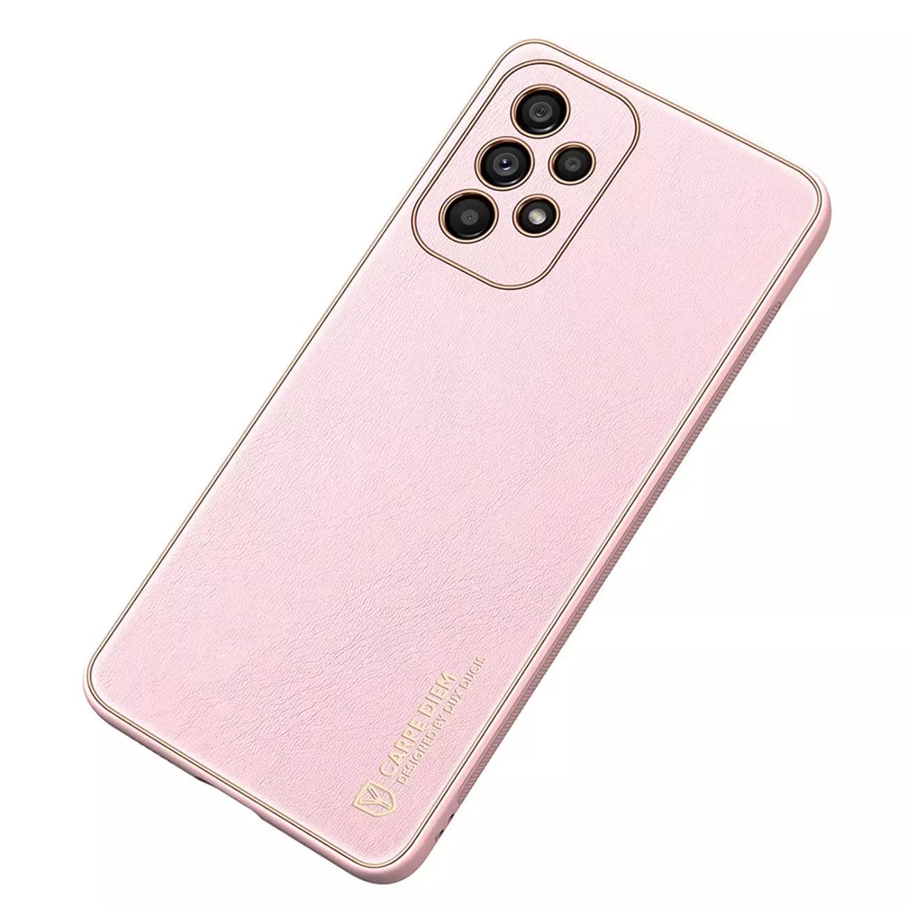 

Dux Ducis Yolo eleganckie etui pokrowiec ze skóry ekologicznej Samsung Galaxy A33 5G różowy