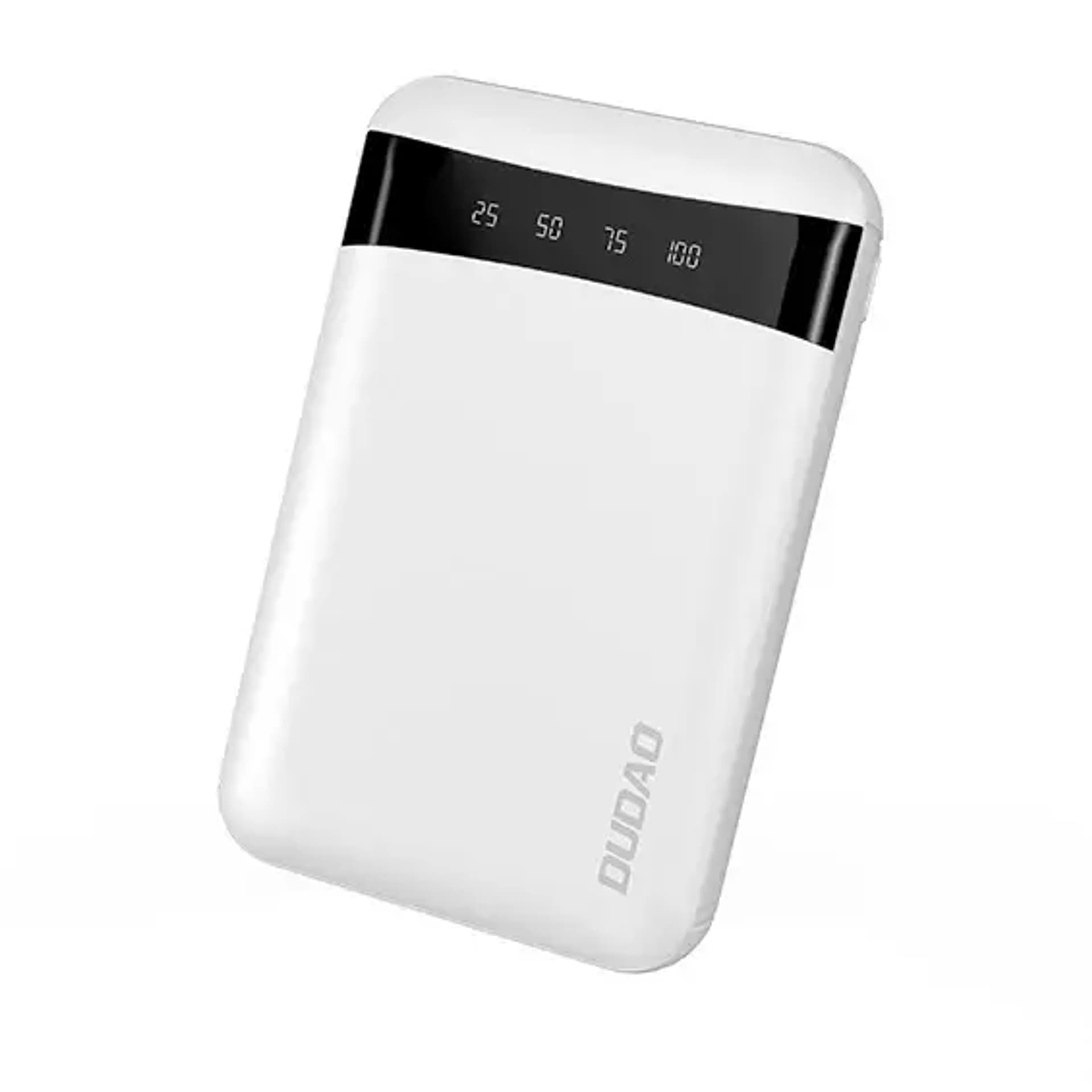 

Dudao przenośny powerbank USB 10000mAh biały (K3Pro mini)