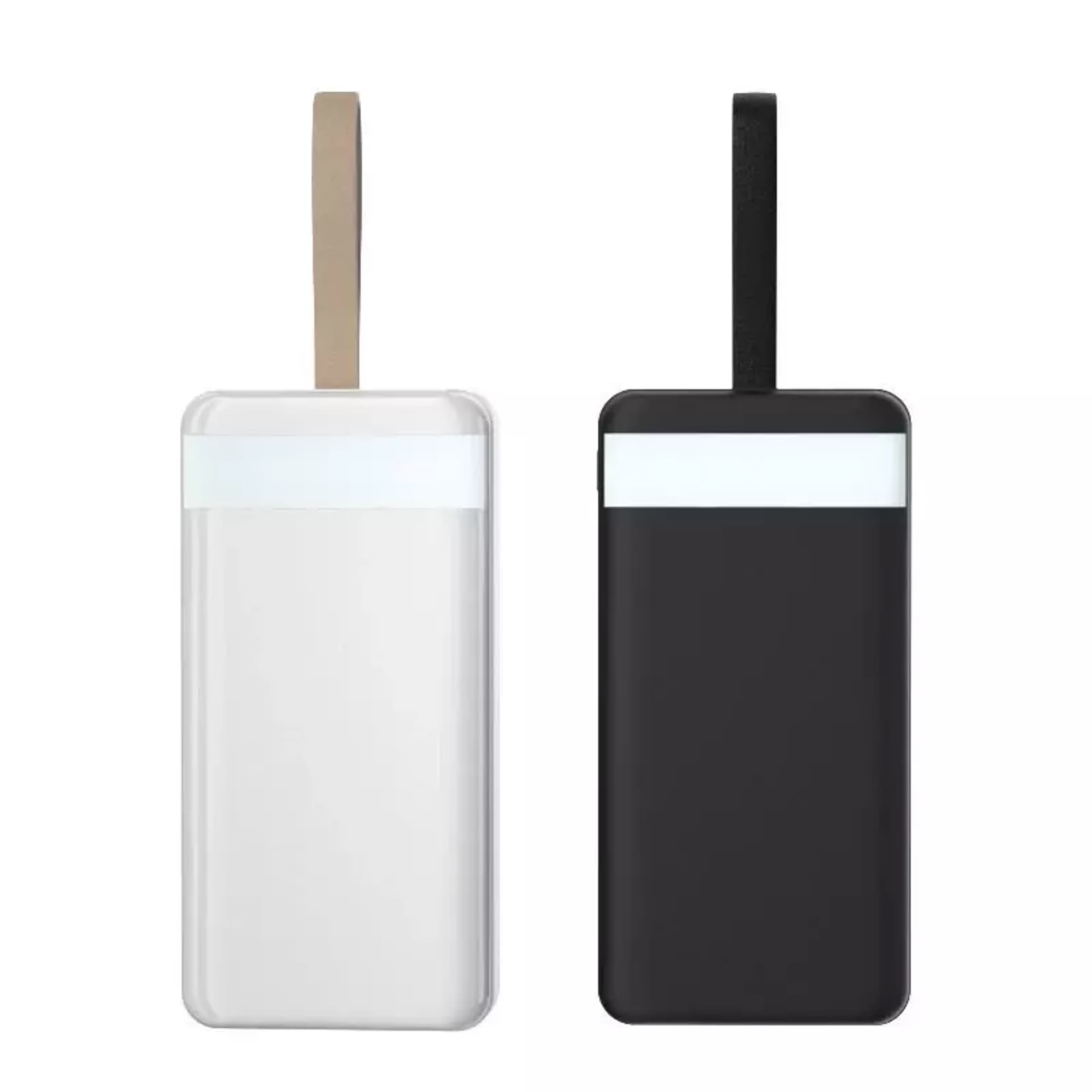 

Dudao powerbank 30000 mAh 3x USB z lampką LED biały (K8s+ white)