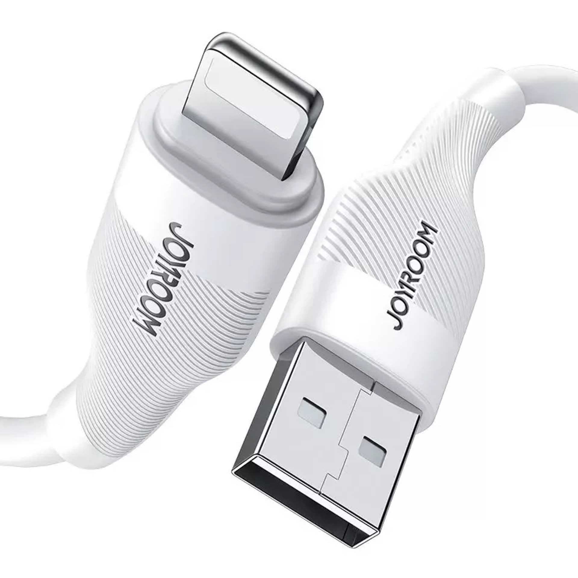 

Joyroom kabel USB - Lightning do ładowania / transmisji danych 3A 1m biały (S-1030M12)